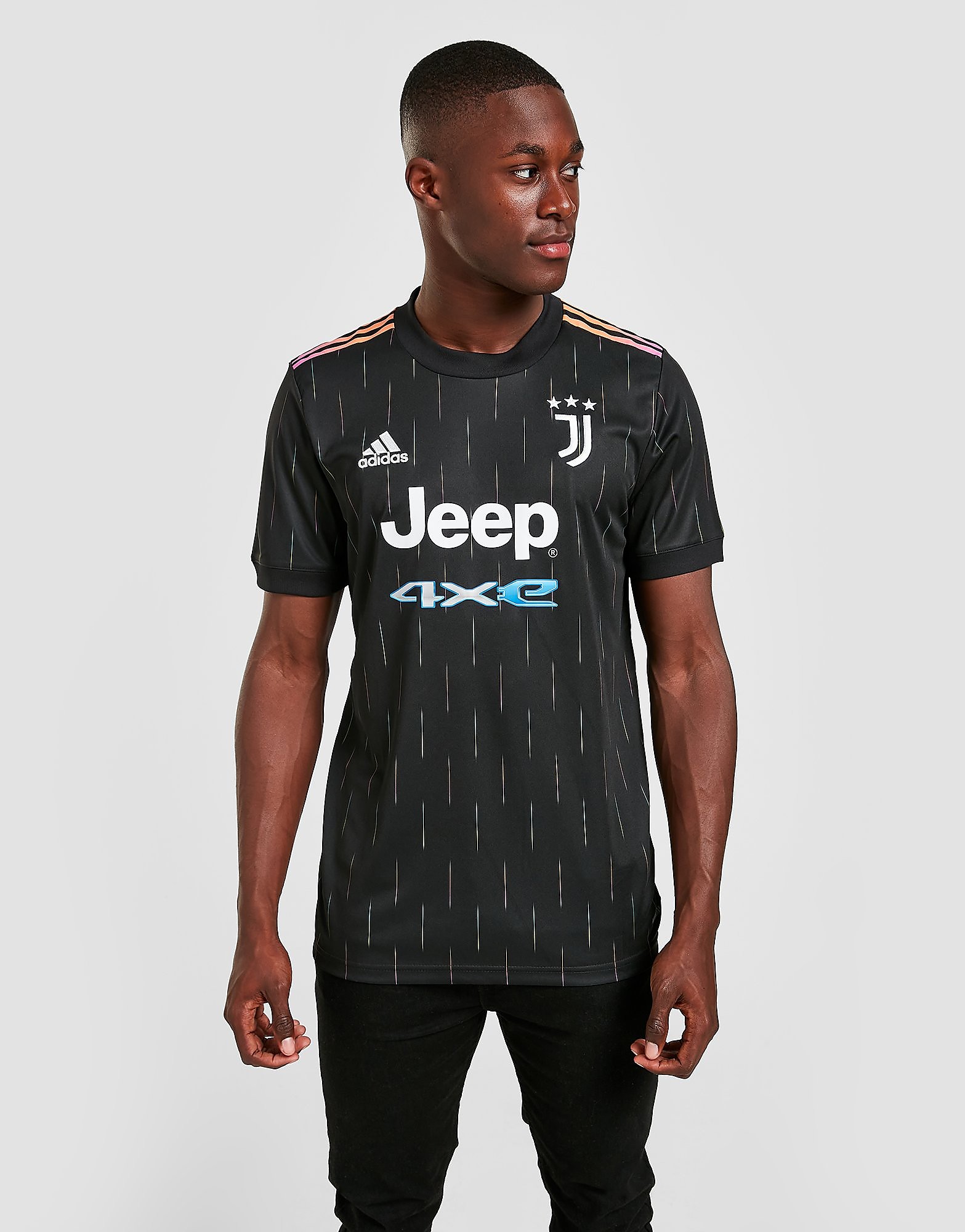 

adidas Juventus FC 2021/22 Away Shirt - Black - Mens, Black