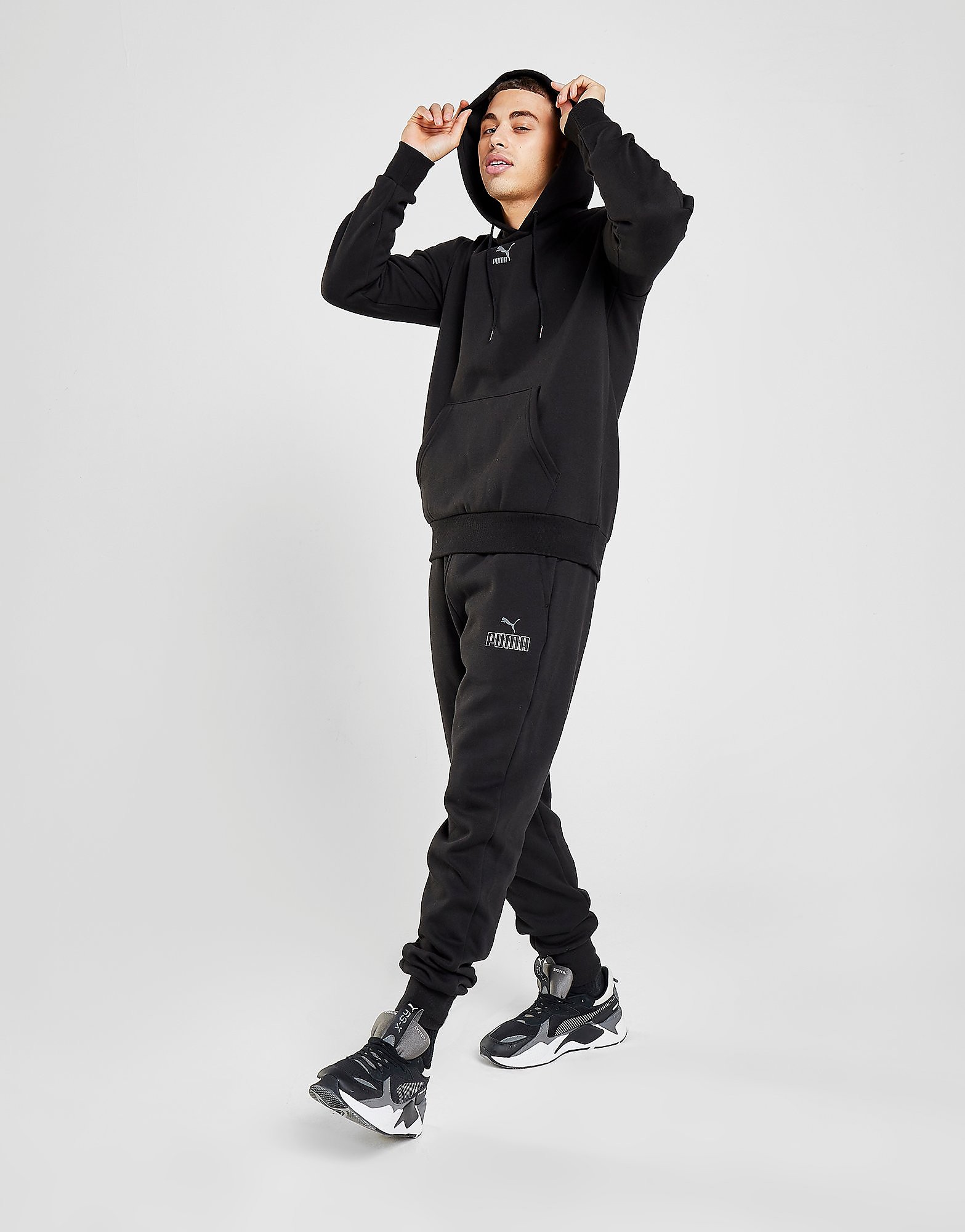 

Puma Core Fleece Joggers - Only at JD - Black - Mens, Black