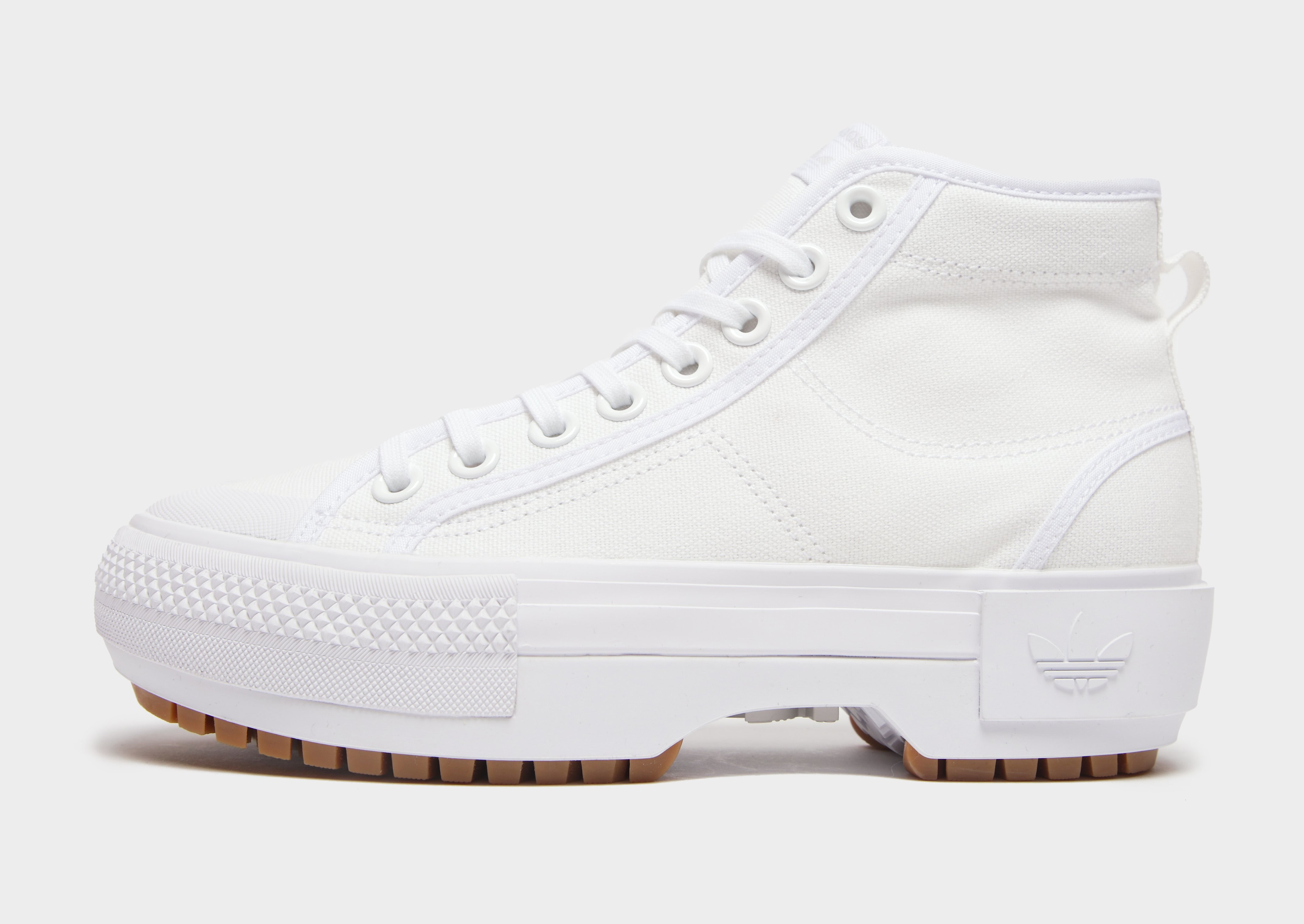 

adidas Originals Nizza Trek Women's - Cloud White / Gum / Grey One, Cloud White / Gum / Grey One