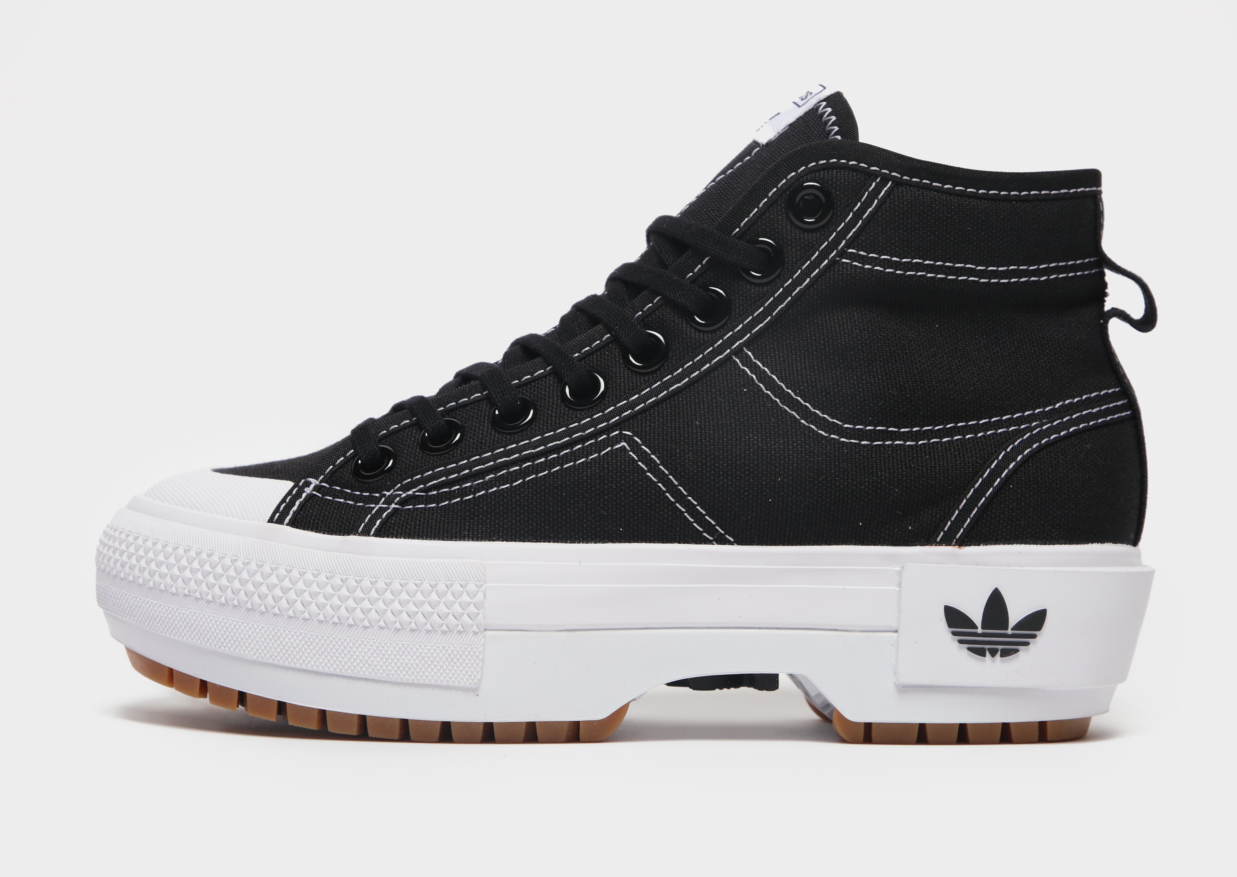 

adidas Originals Nizza Trek Women's - Core Black / Cloud White / Gum, Core Black / Cloud White / Gum