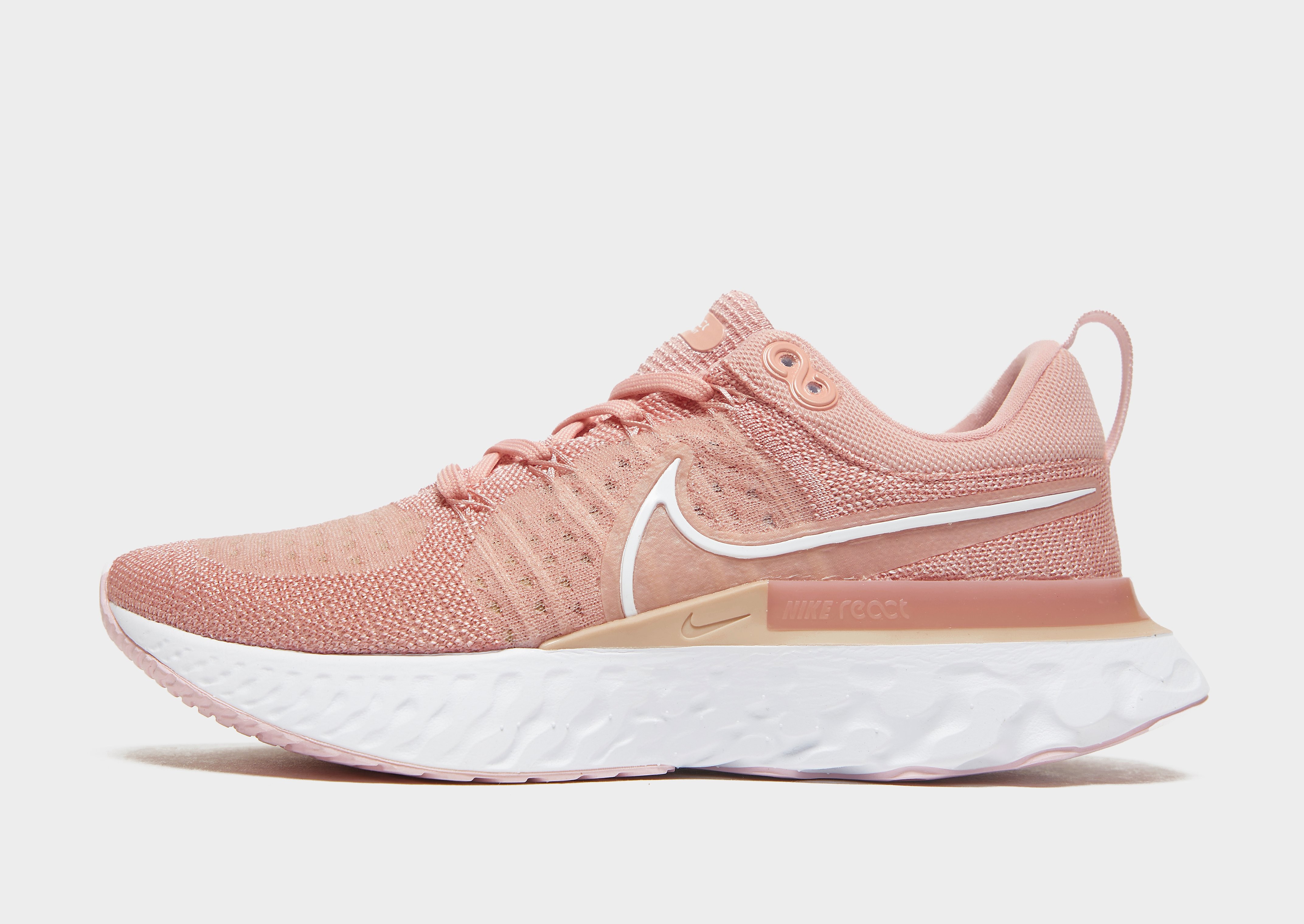 

Nike React Infinity Run Flyknit 2 Women's - Pink Glaze/Pink Foam/White, Pink Glaze/Pink Foam/White