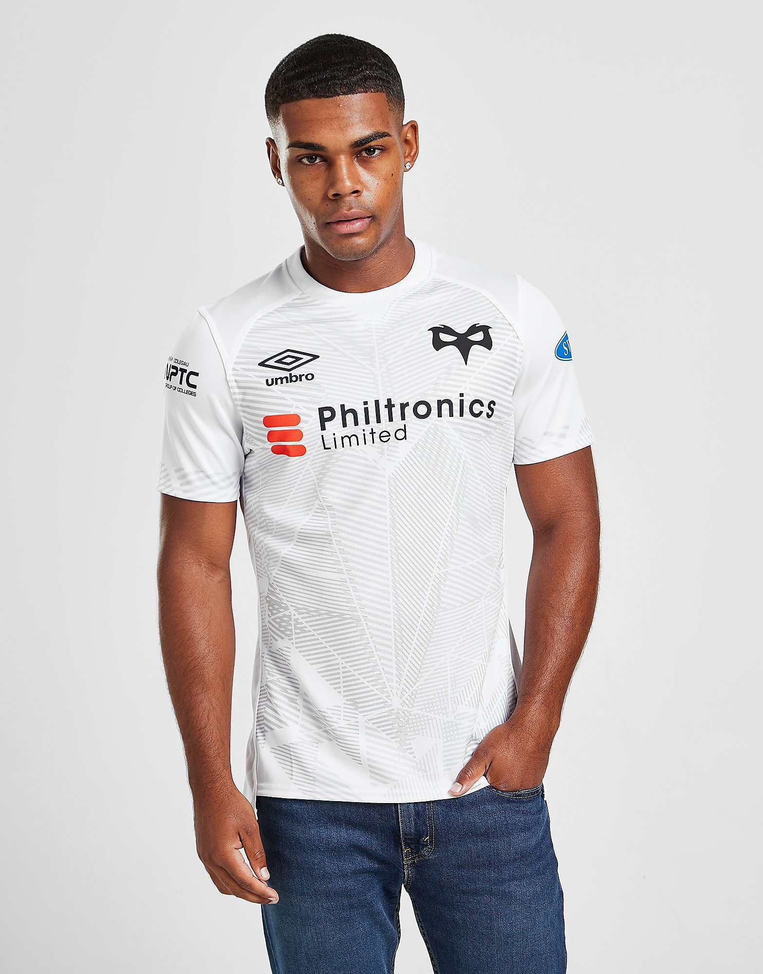 

Umbro Ospreys 2021/22 Away Shirt - White - Mens, White