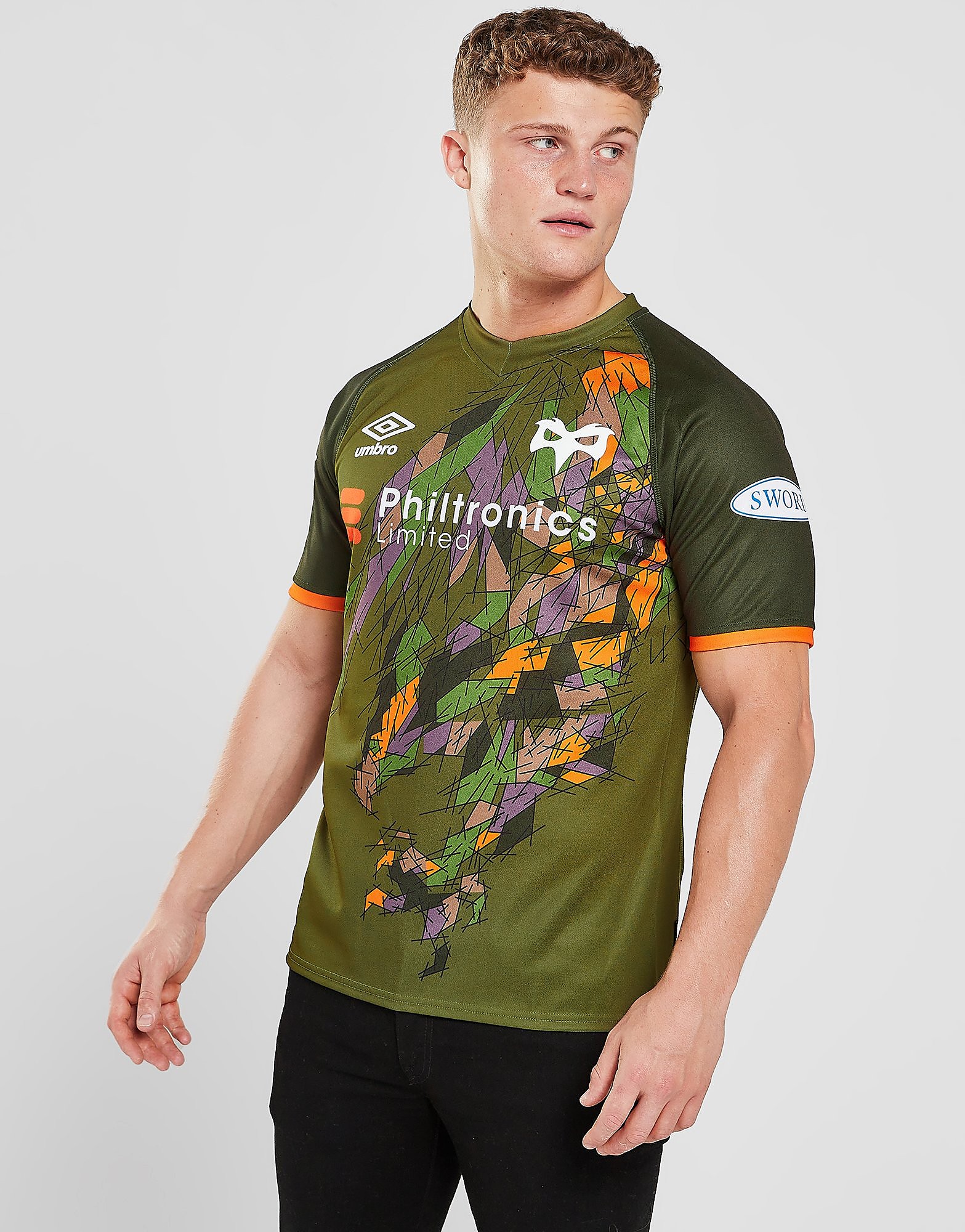 

Umbro Ospreys 2021/22 Third Shirt - Green - Mens, Green