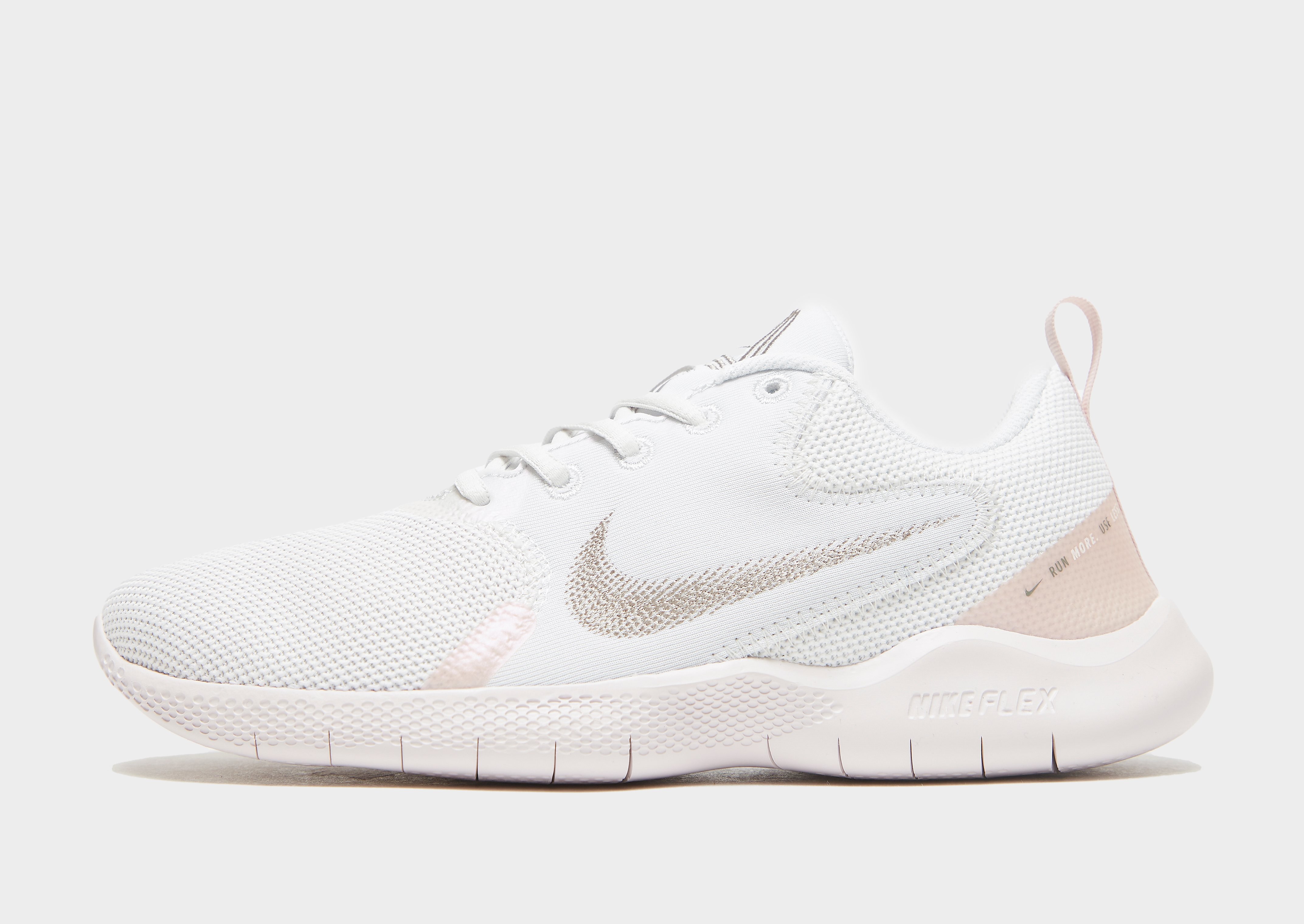 

Nike Flex Experience Run 10 Women's - Photon Dust/Pink Oxford/Light Soft Pink/Metallic Pewter, Photon Dust/Pink Oxford/Light Soft Pink/Metallic Pewter