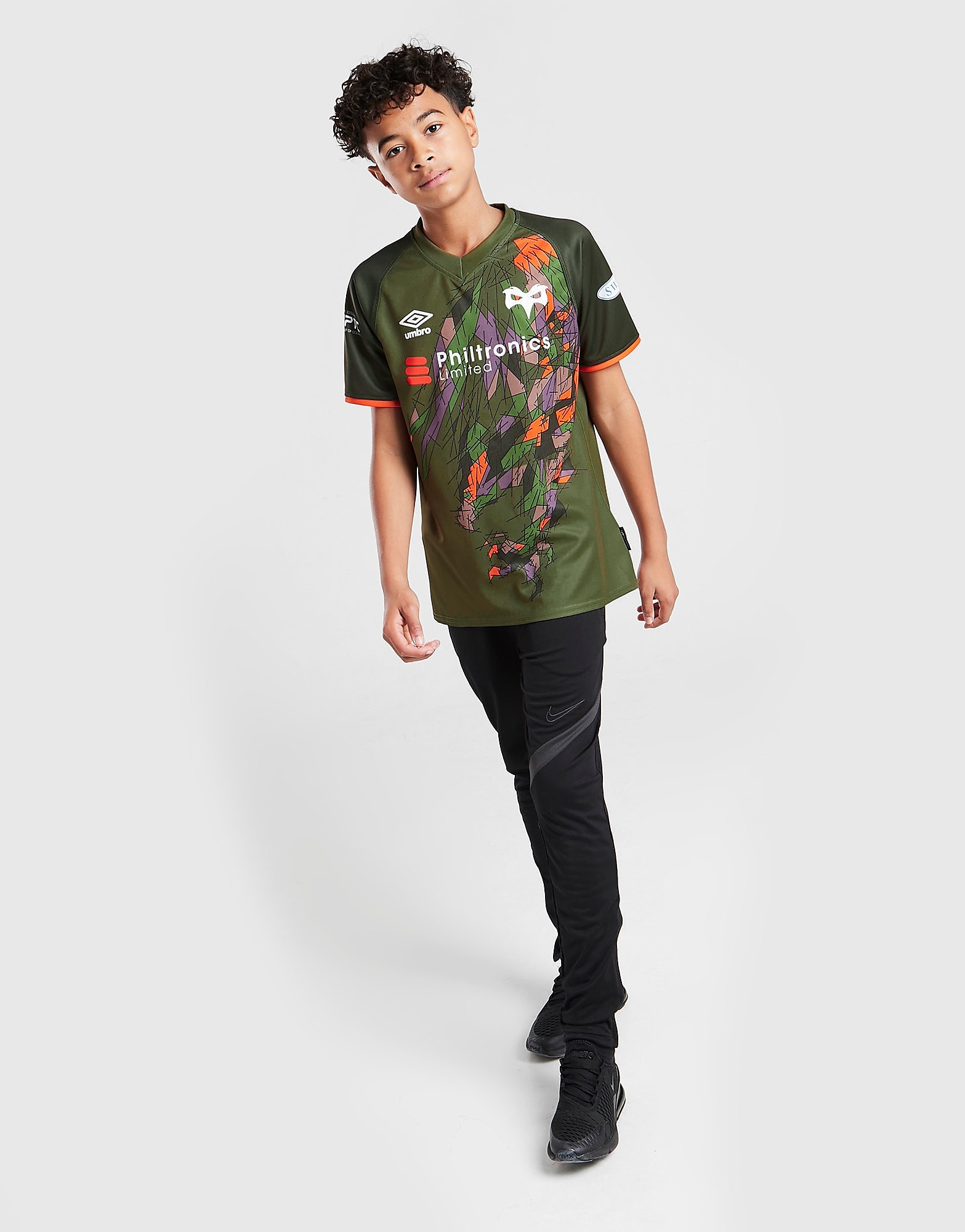 

Umbro Ospreys 2021/22 Third Shirt Junior - Green - Kids, Green