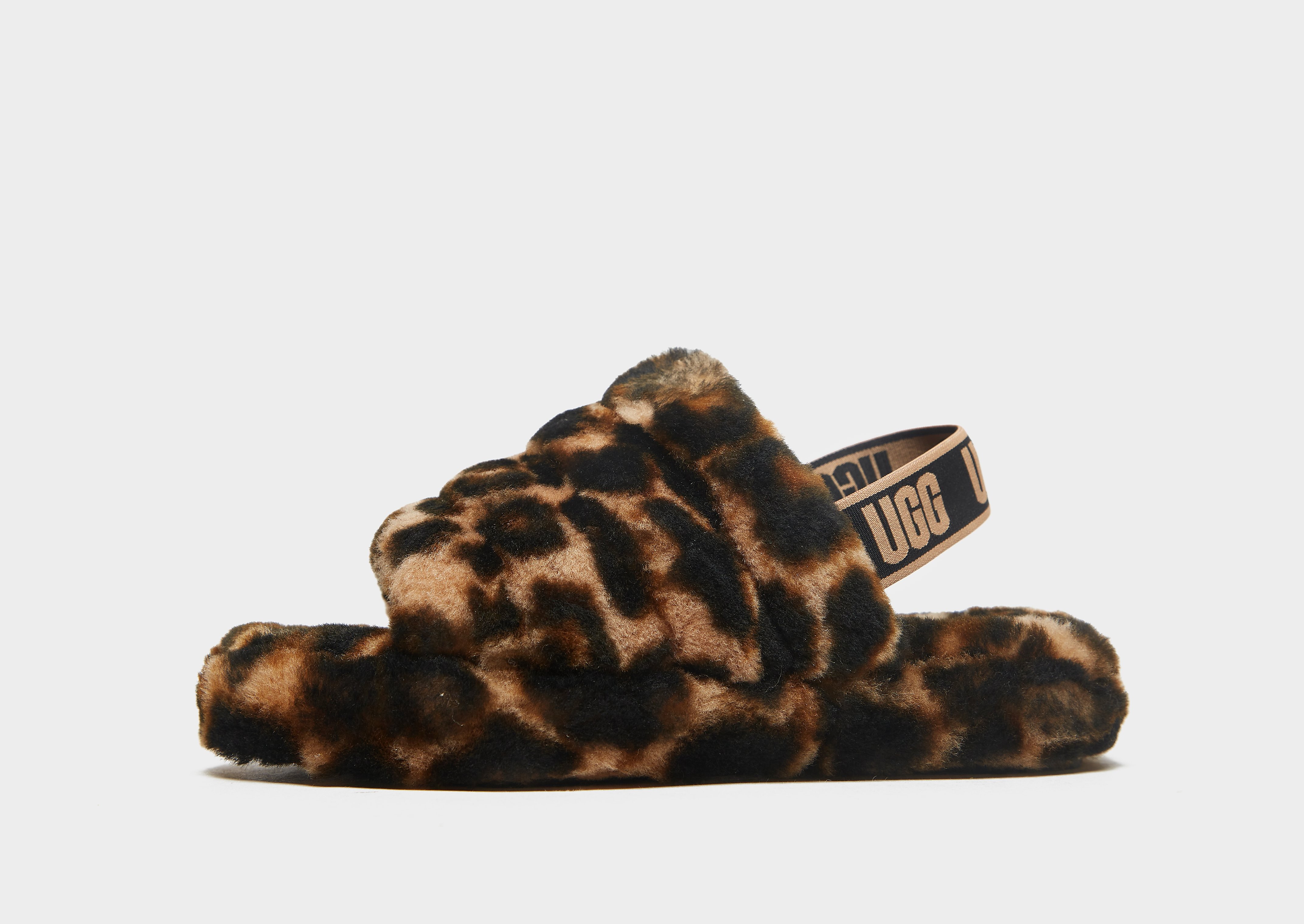 

UGG Fluff Yeah Slides - Brown - Kids, Brown