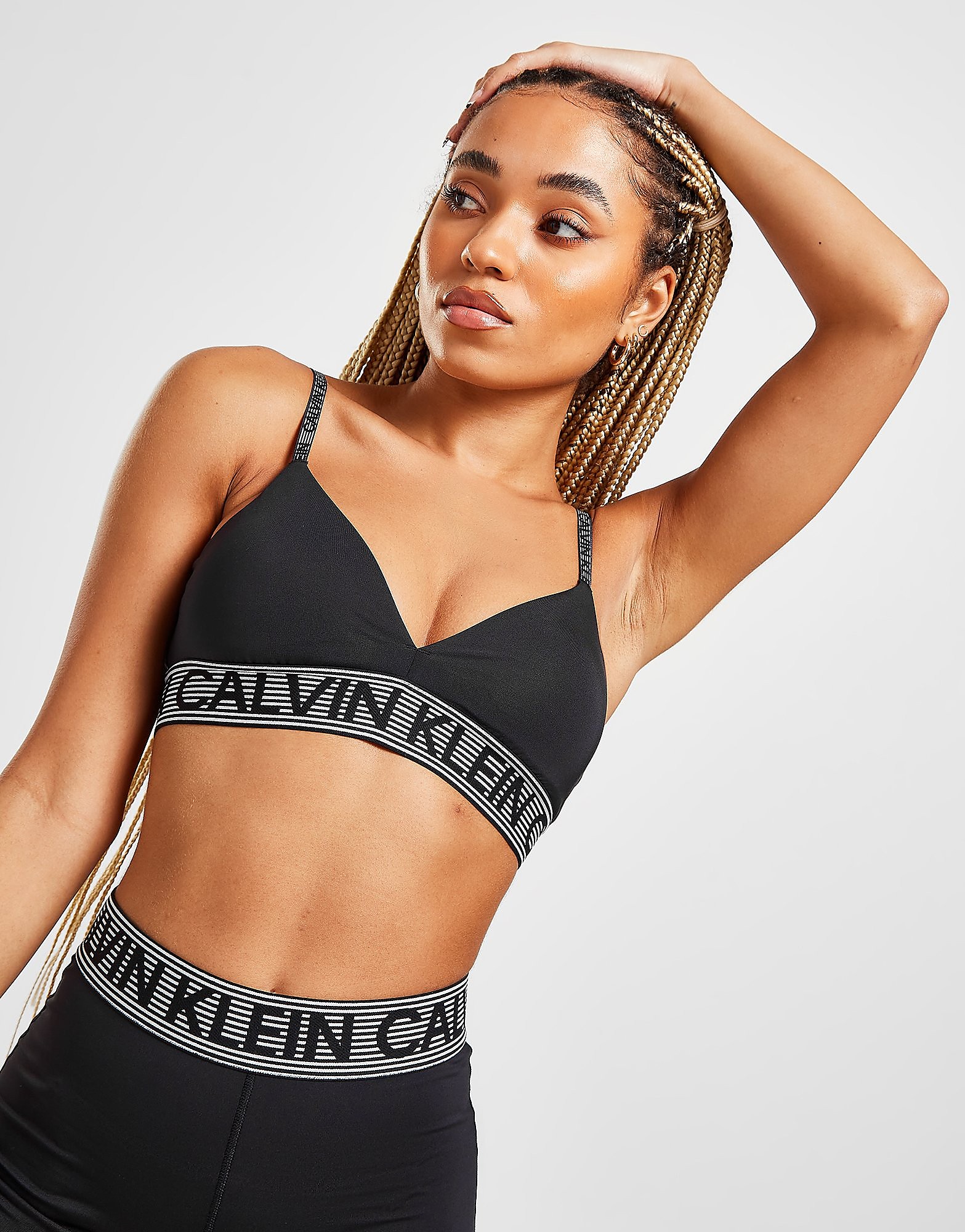 

Calvin Klein Performance Low Impact Sports Bra - Black - Womens, Black