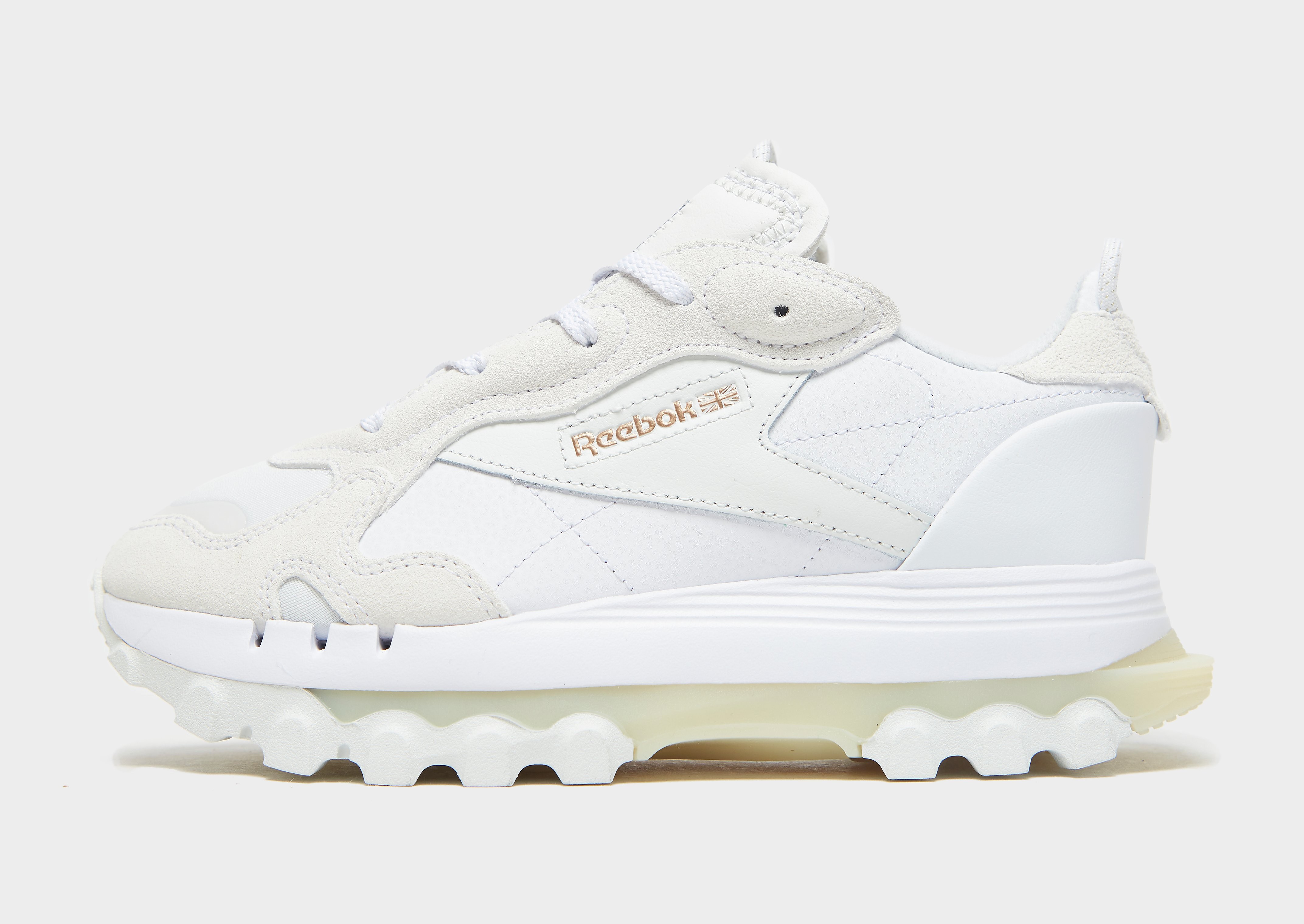 

Reebok Classic Leather Cardi Women's - Cloud White / Pure Grey 1 / Golden Bronze, Cloud White / Pure Grey 1 / Golden Bronze