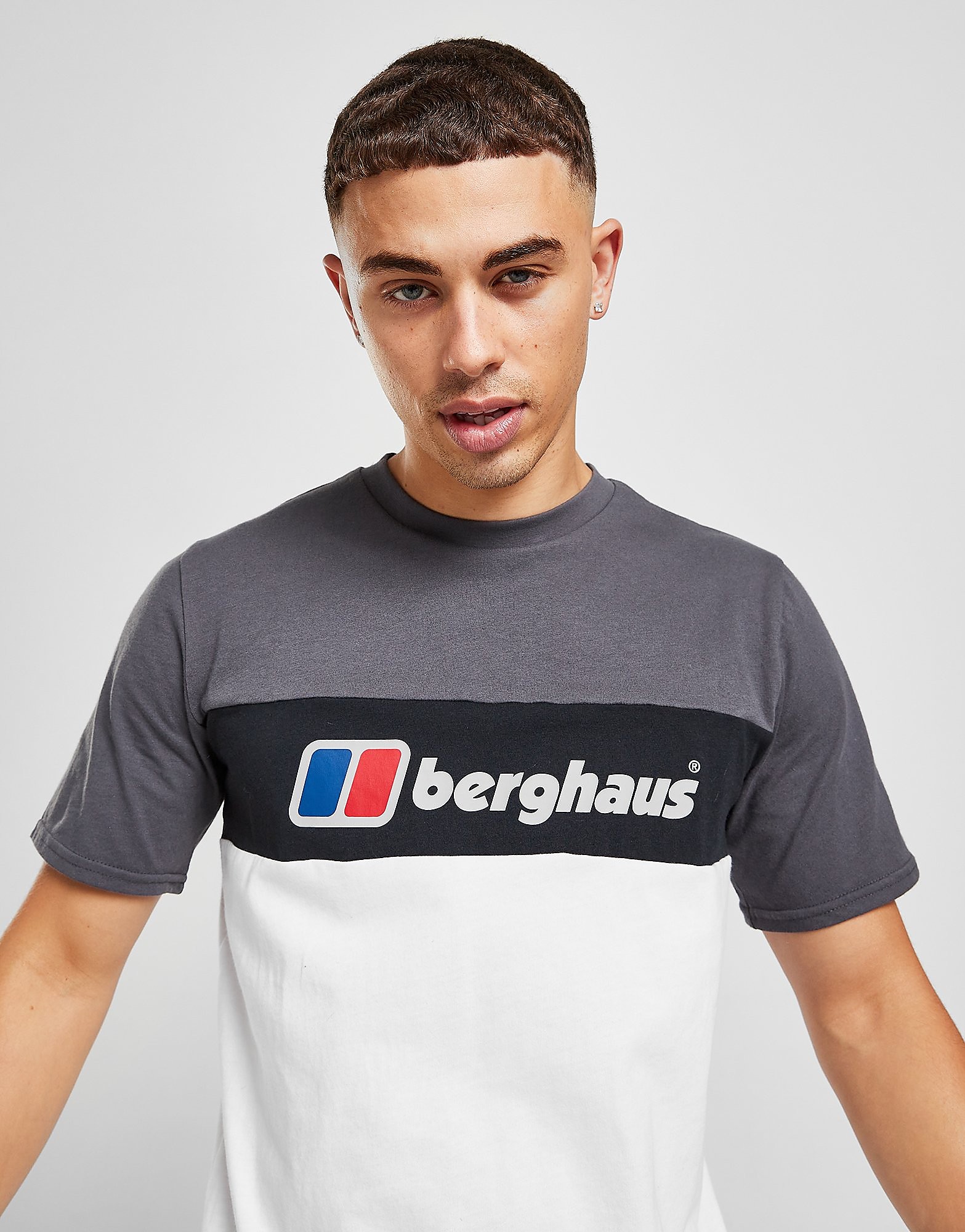 

Berghaus Colour Block T-Shirt - Only at JD - Grey - Mens, Grey