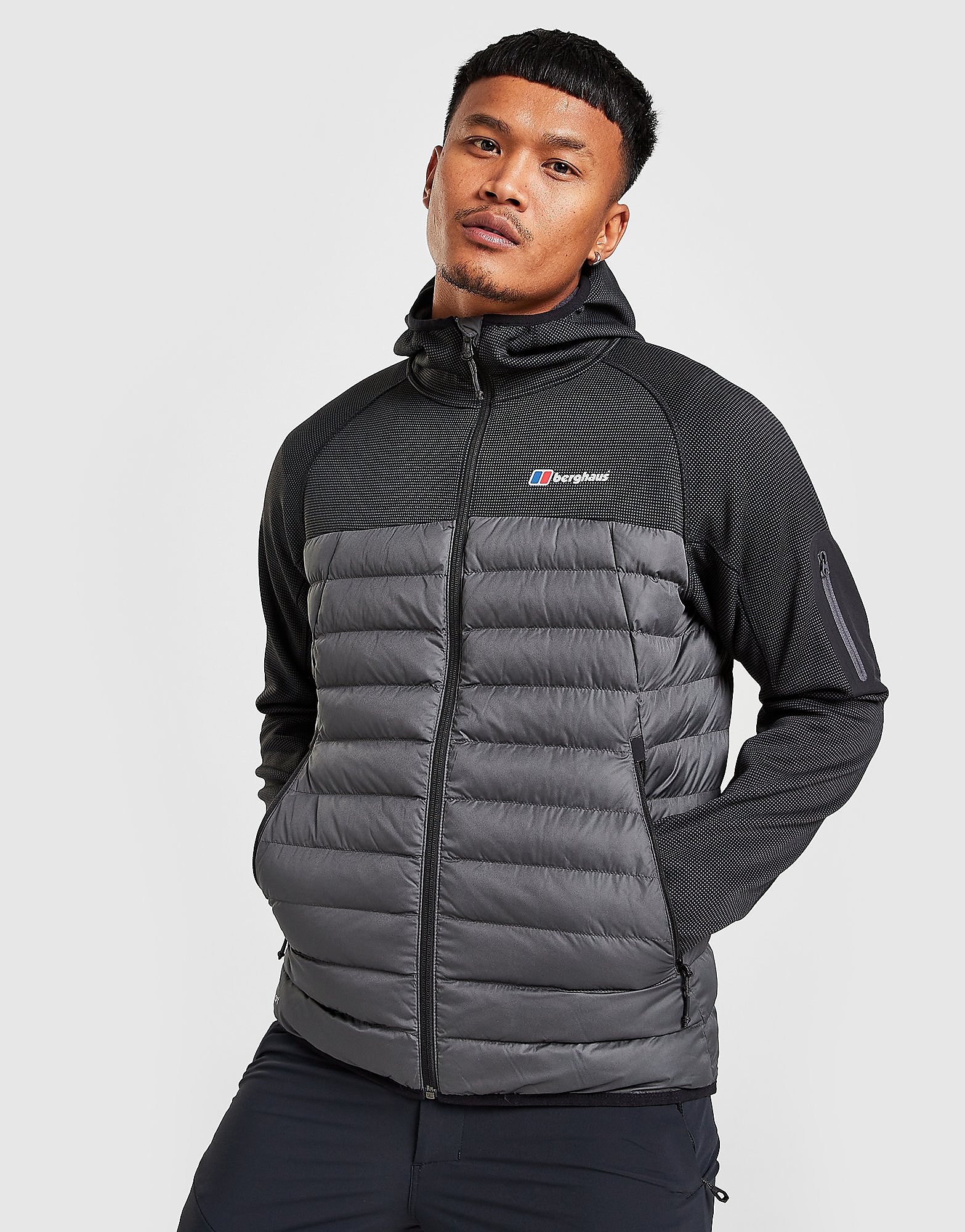 

Berghaus Pravitale Hybrid Jacket - Only at JD - Grey - Mens, Grey