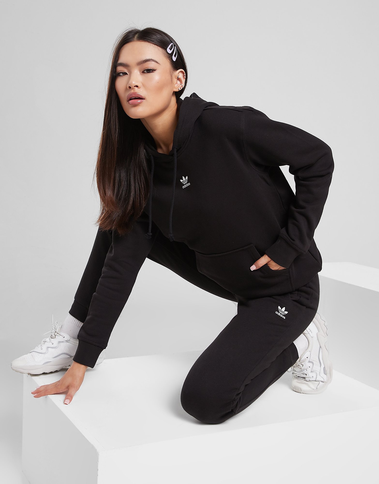 

adidas Originals Essential Joggers - Black - Womens, Black