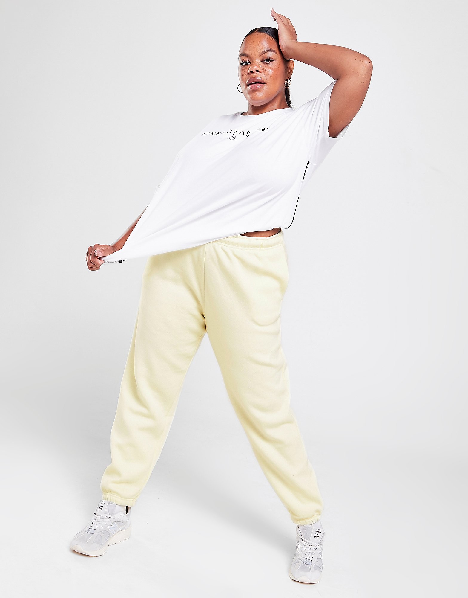 

Pink Soda Sport Essentials Plus Size Joggers - Only at JD - Yellow - Womens, Yellow