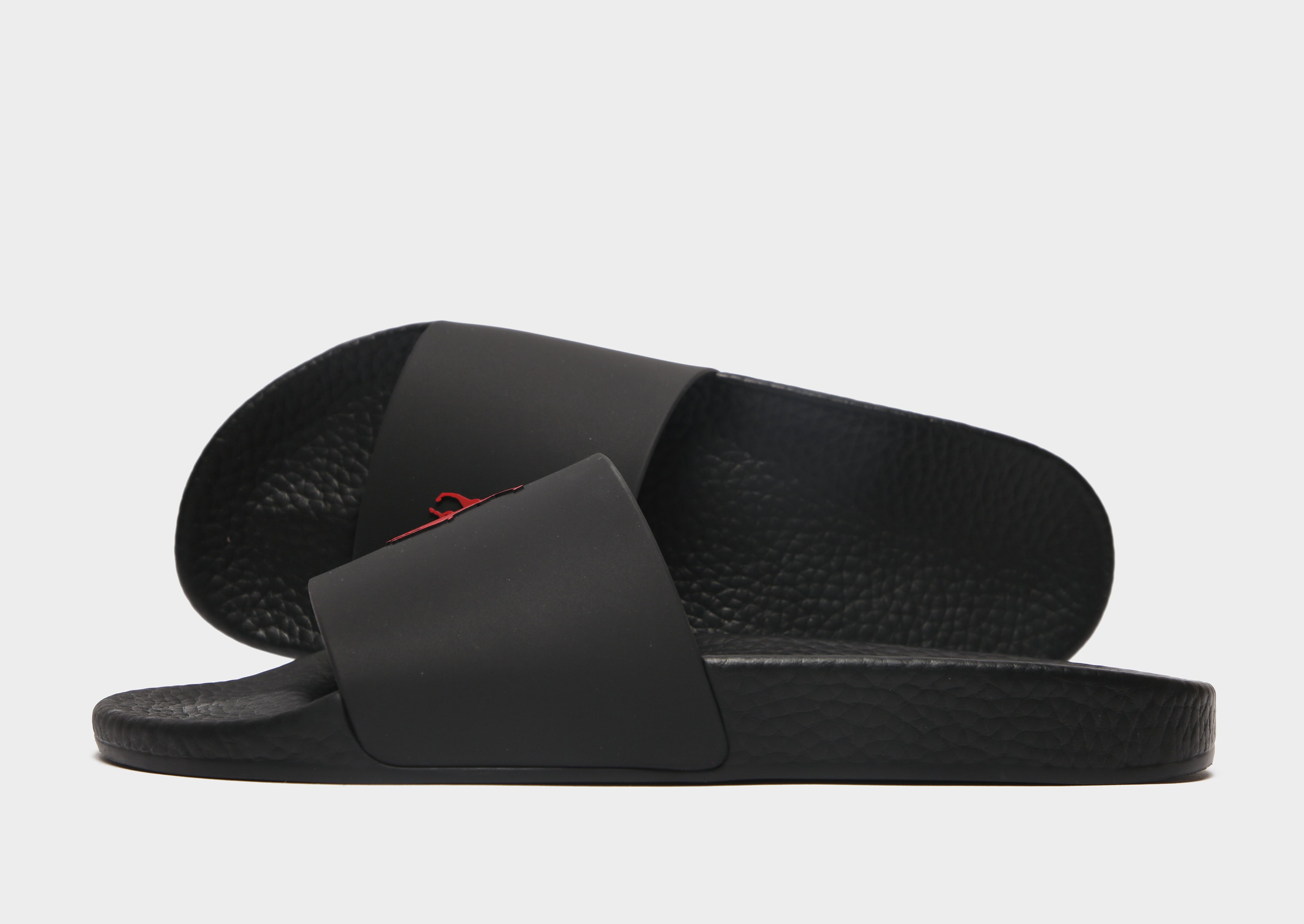 

Polo Ralph Lauren Polo Slides - Black - Mens, Black