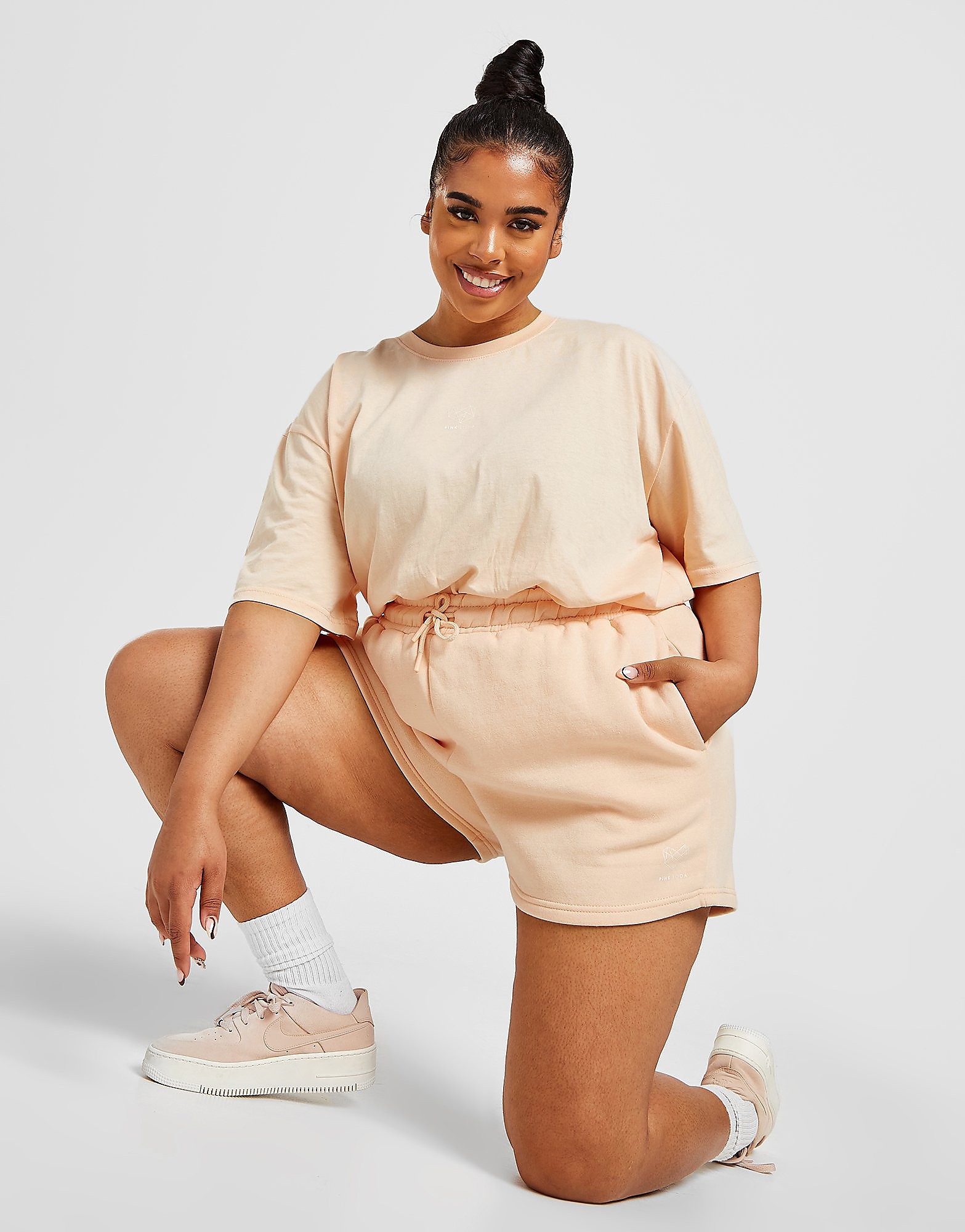 

Pink Soda Sport Essential Plus Size Fleece Boyfriend Shorts - Only at JD - Pink - Womens, Pink