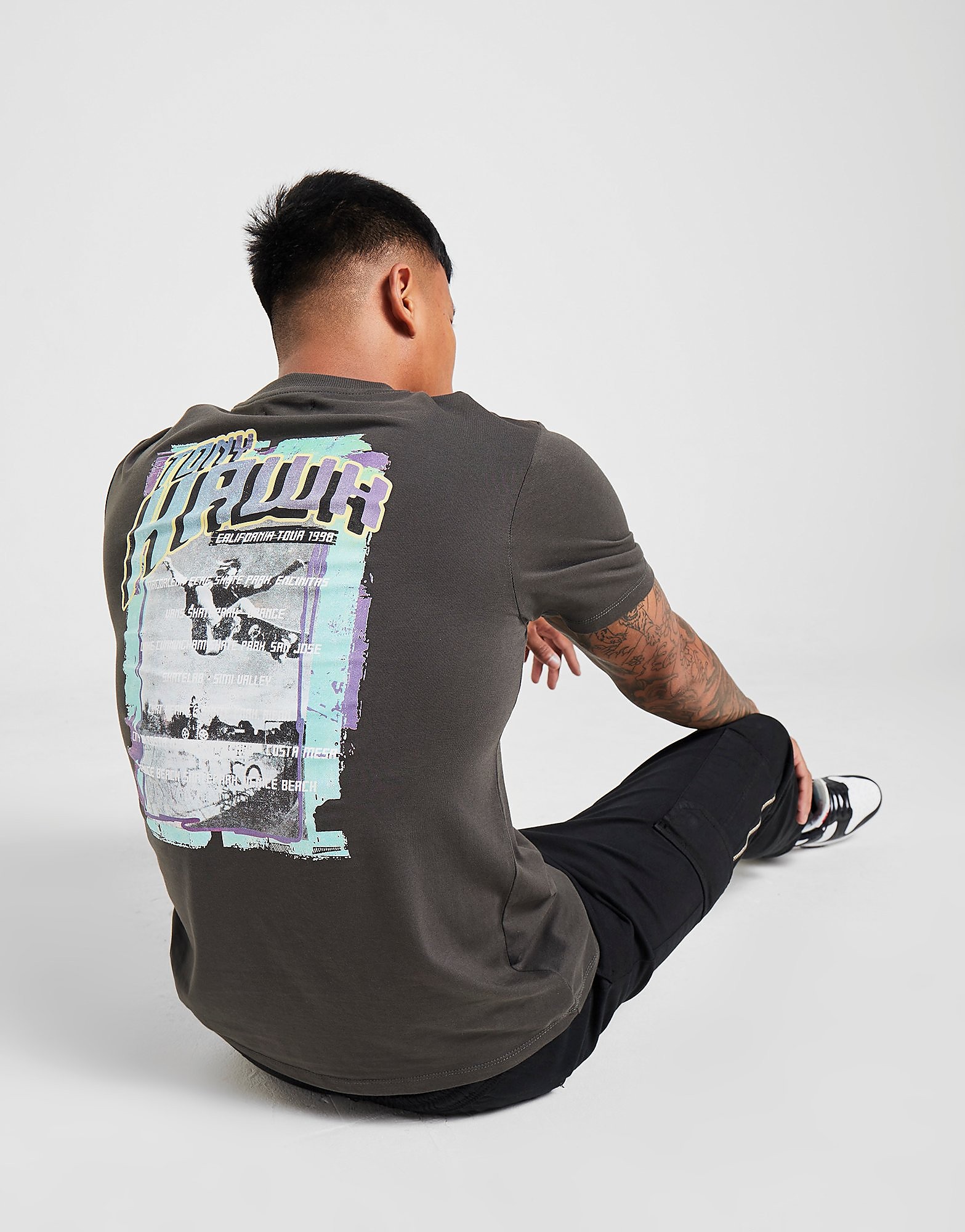 

Hawk Hugo T Shirt - Black - Mens, Black