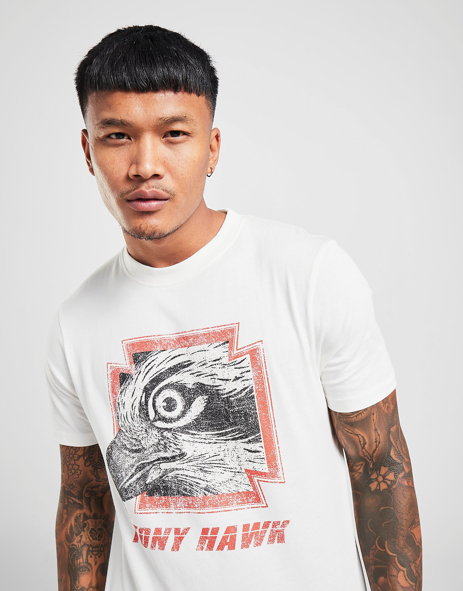 

Hawk Garrison T-Shirt - White - Mens, White