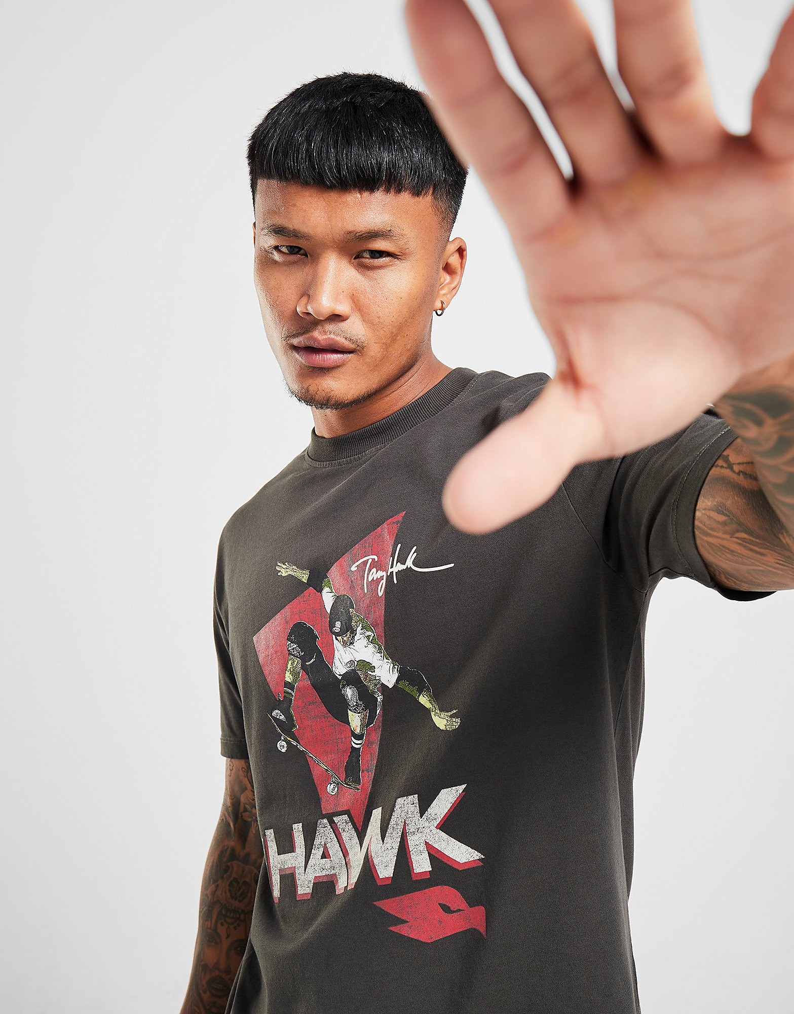 

Hawk Costa T-Shirt - Black - Mens, Black