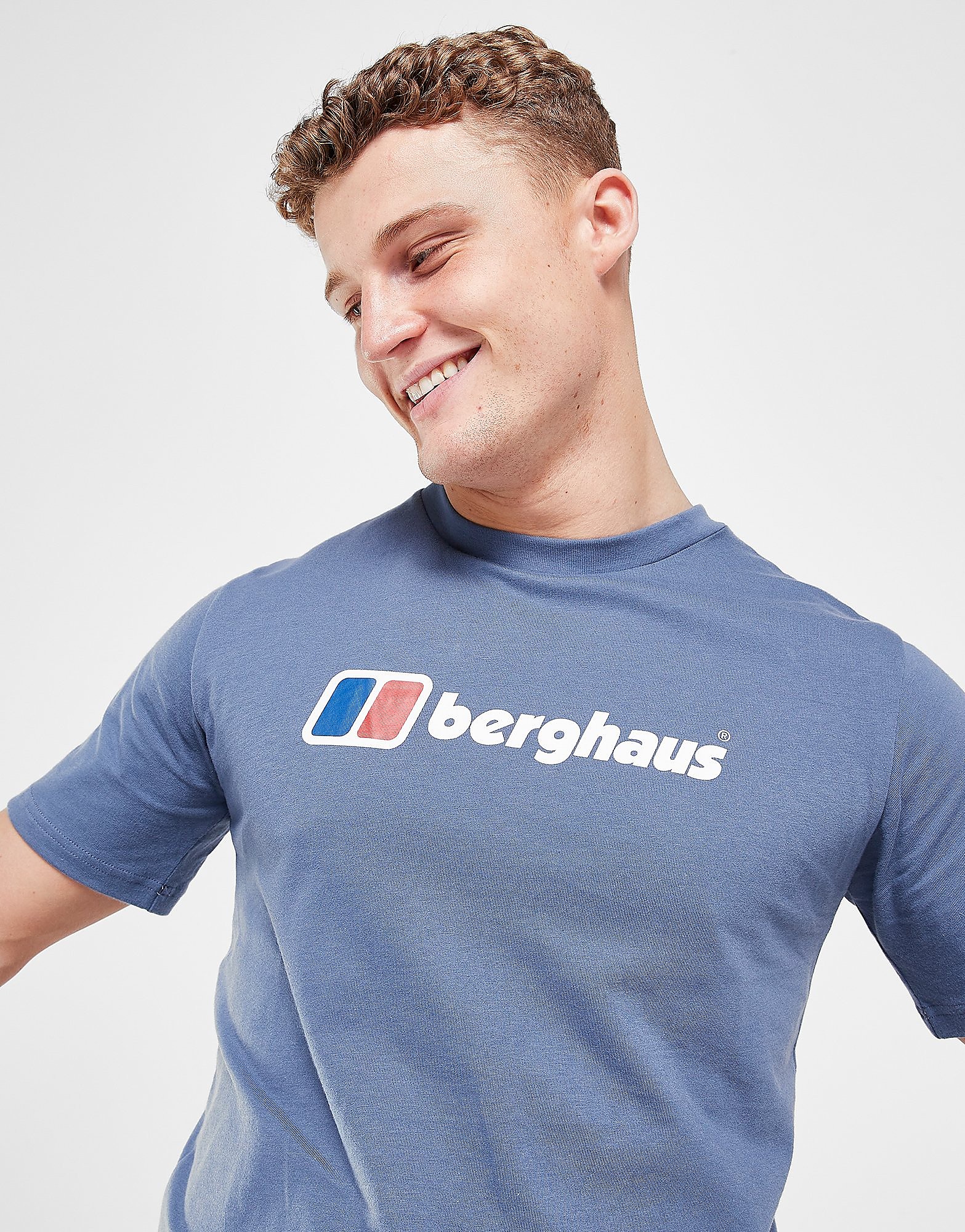 

Berghaus Large Logo T-Shirt - Only at JD - Blue - Mens, Blue