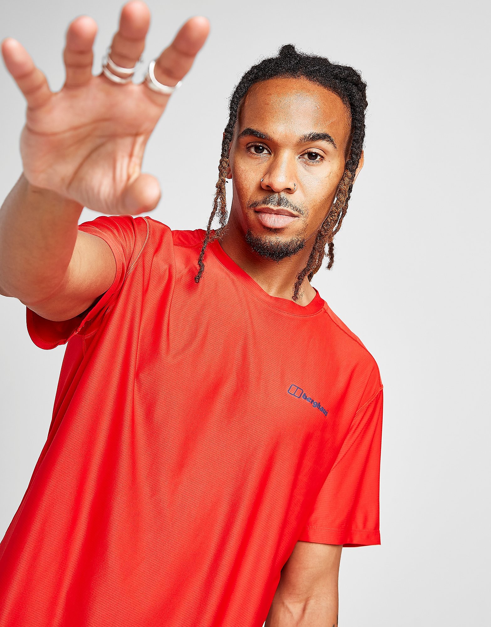 

Berghaus Tech Baselayer T-Shirt - Red - Mens, Red