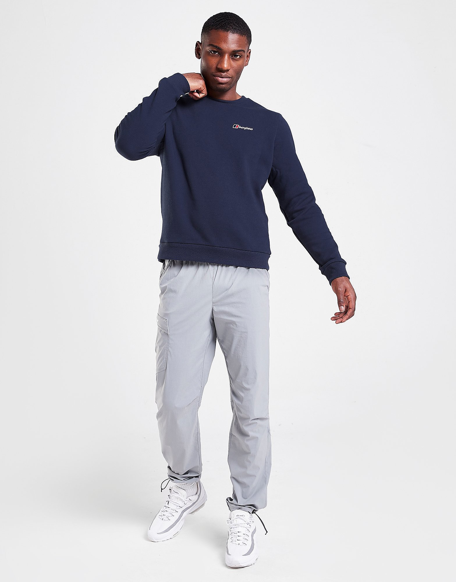 

Berghaus Crew Fleece Sweatshirt - Only at JD - Navy - Mens, Navy