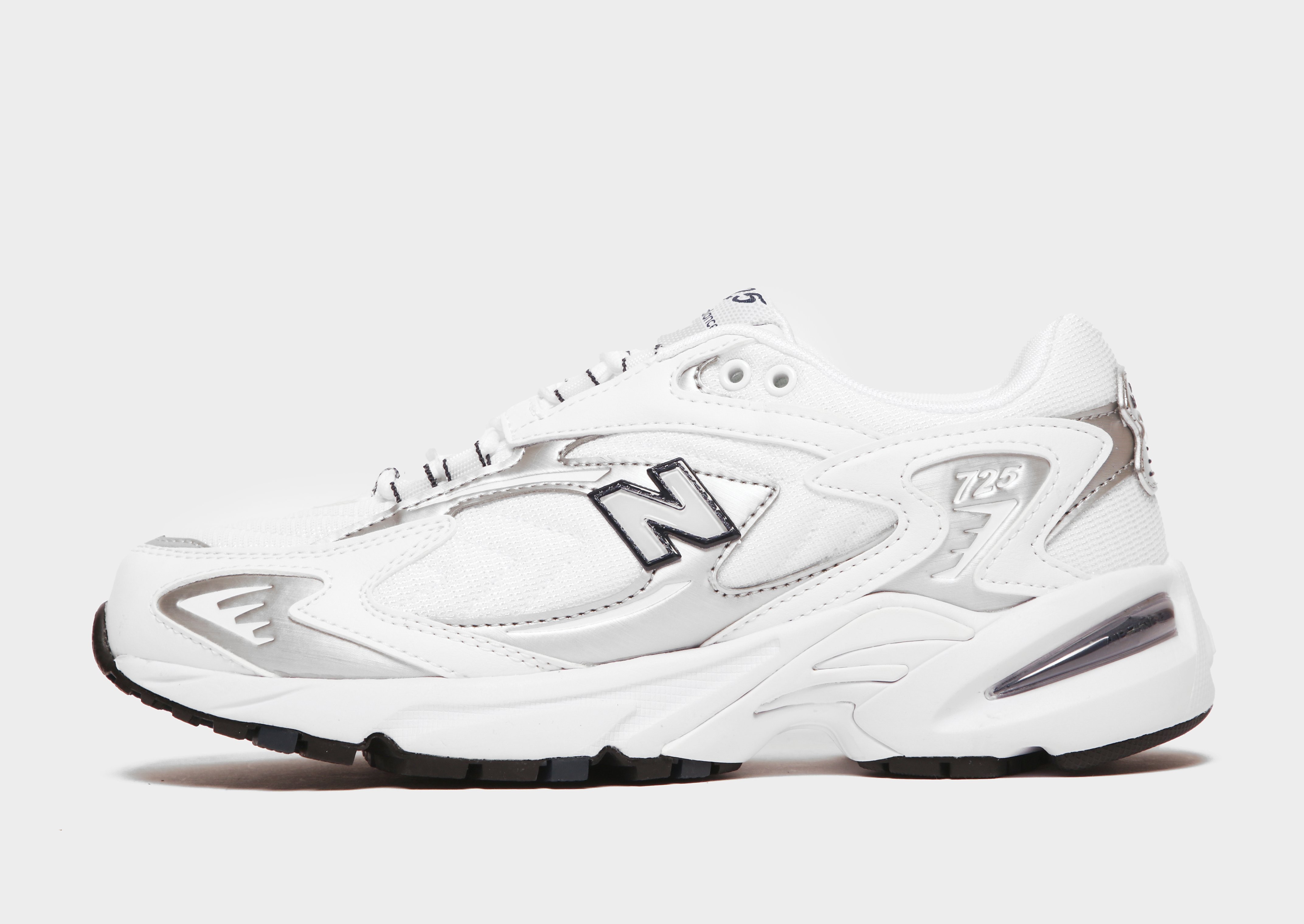 

New Balance 725 Women's - White/Silver, White/Silver