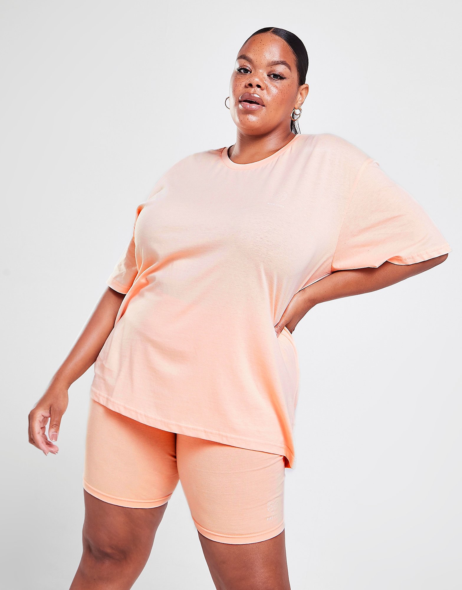 

Pink Soda Sport Essentials Plus Size Boyfriend T-Shirt - Only at JD - Orange - Womens, Orange