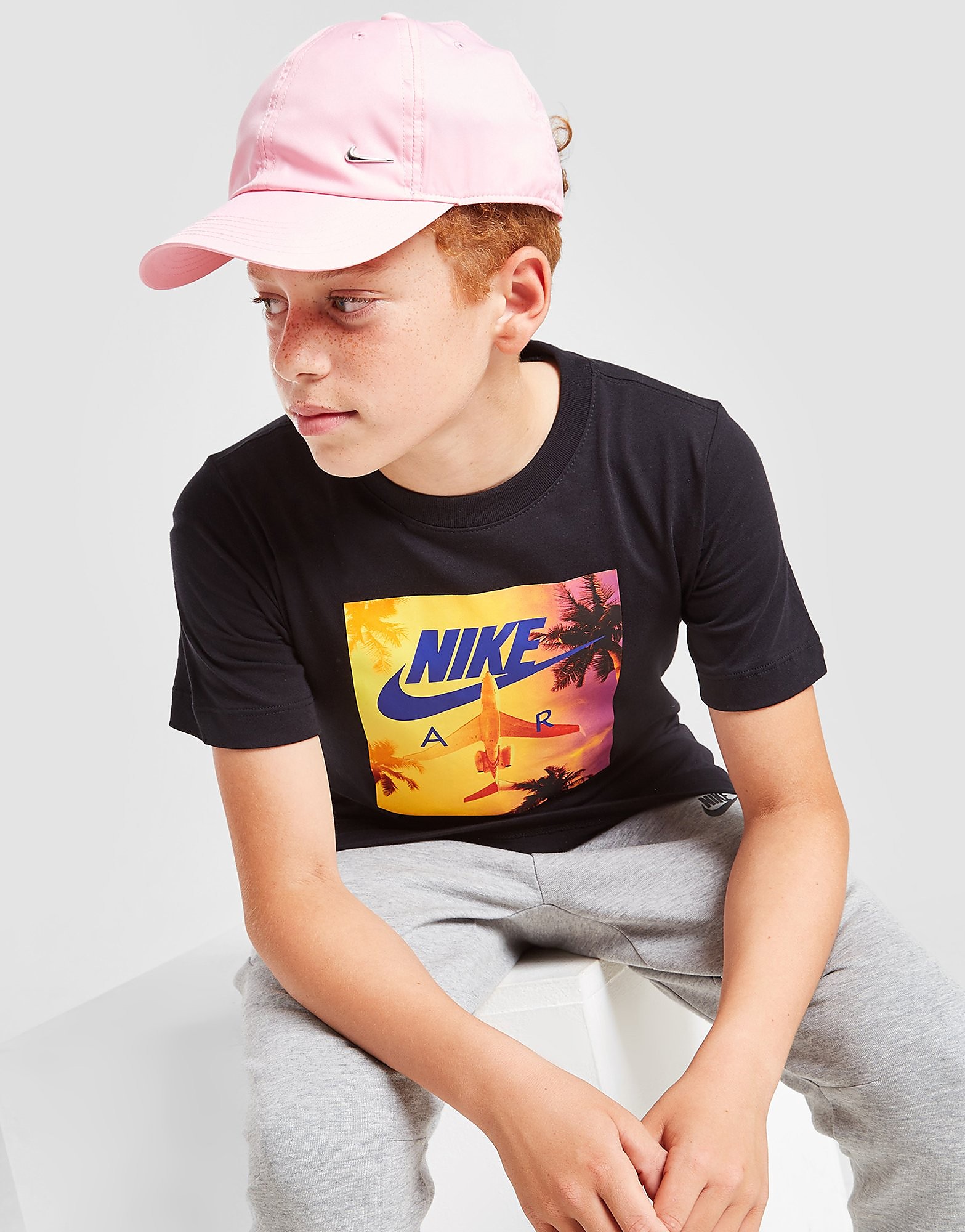 

Nike Photo Sunrise T-Shirt Junior - Black - Kids, Black