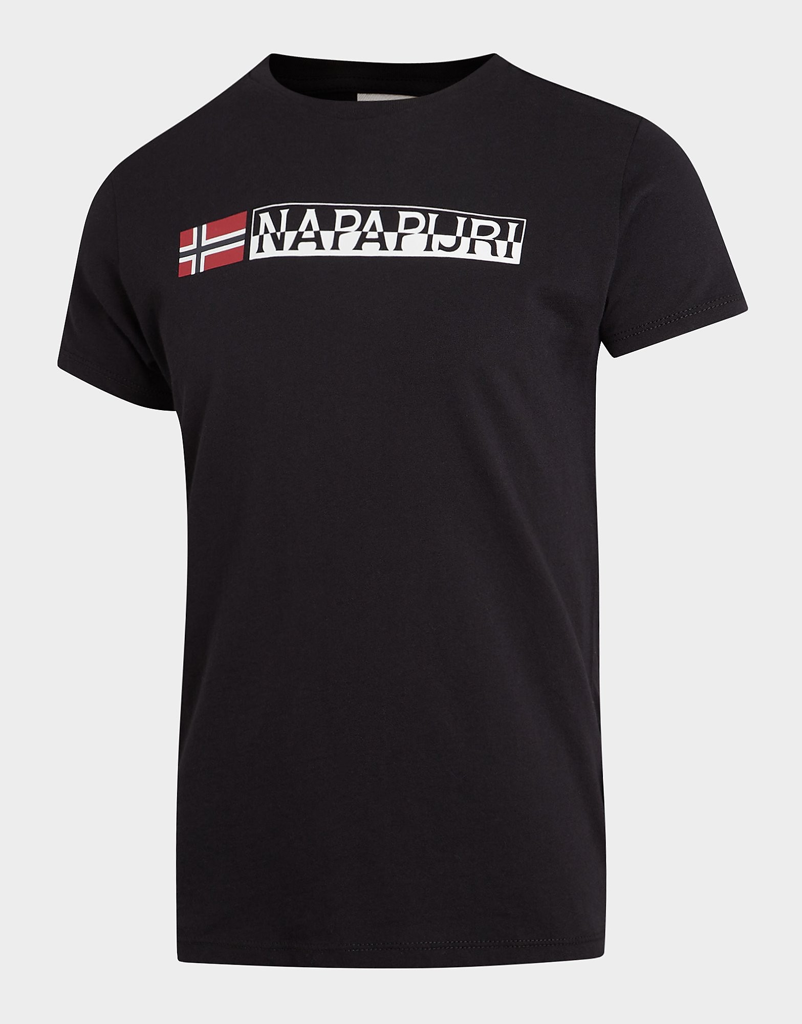 

Napapijri Large Logo T-Shirt Junior - Only at JD - Black - Kids, Black