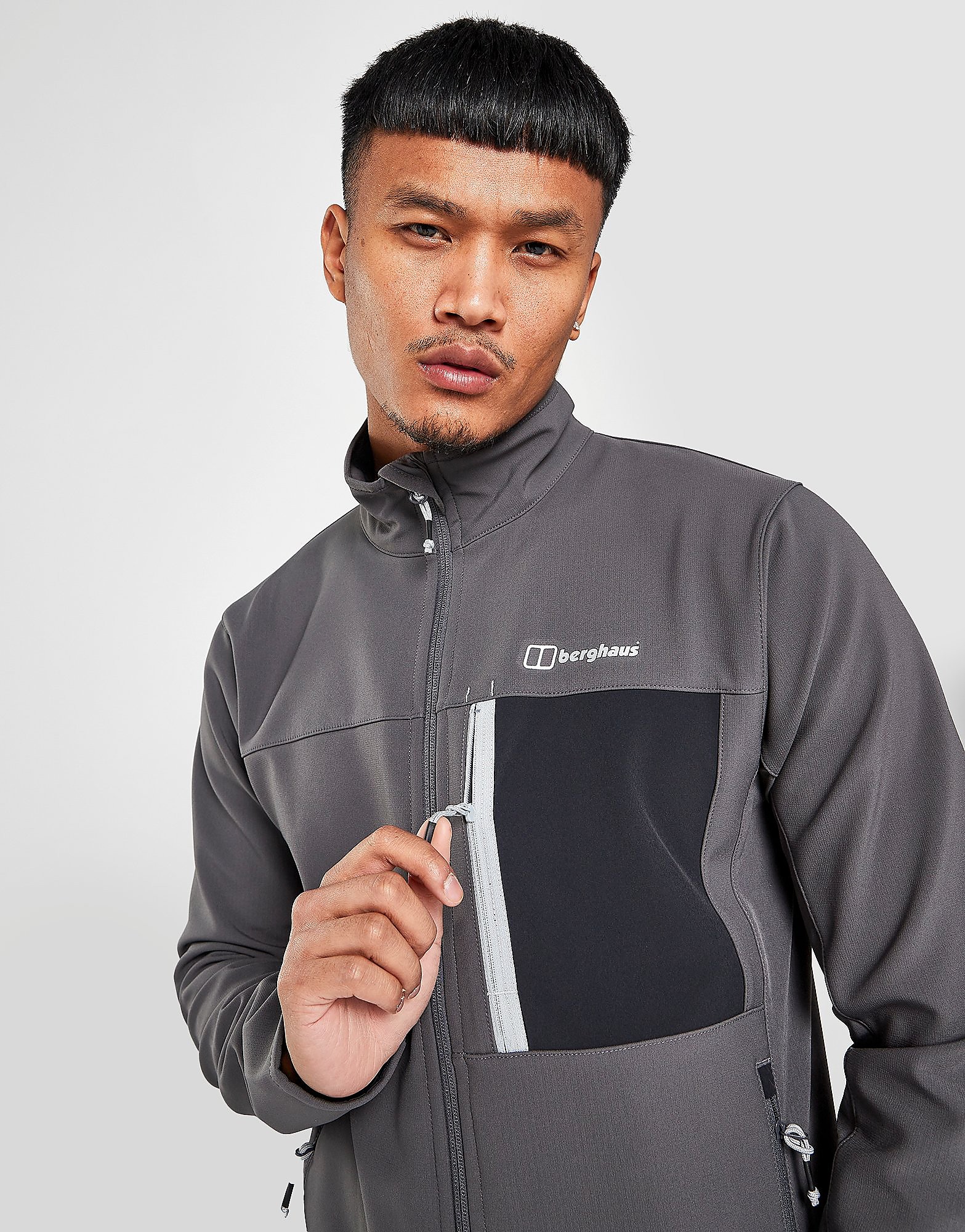 

Berghaus Ghlas 2.0 Track Top - Grey - Mens, Grey