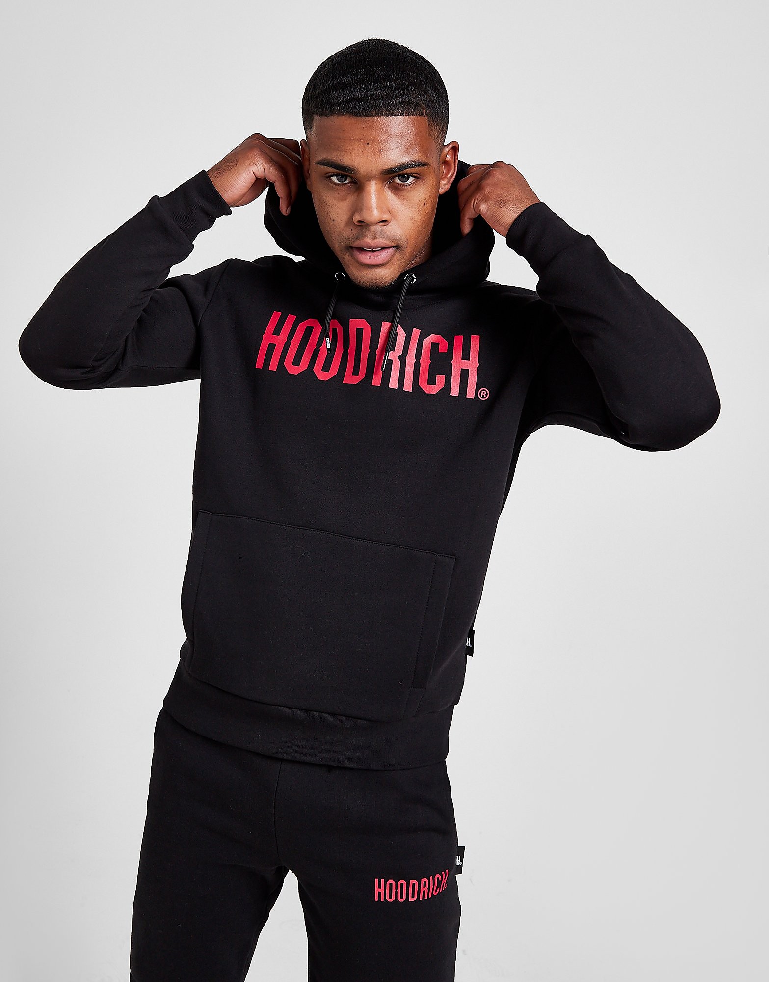 Hoodrich Camisola com Capuz Core - Preto - Mens, Preto