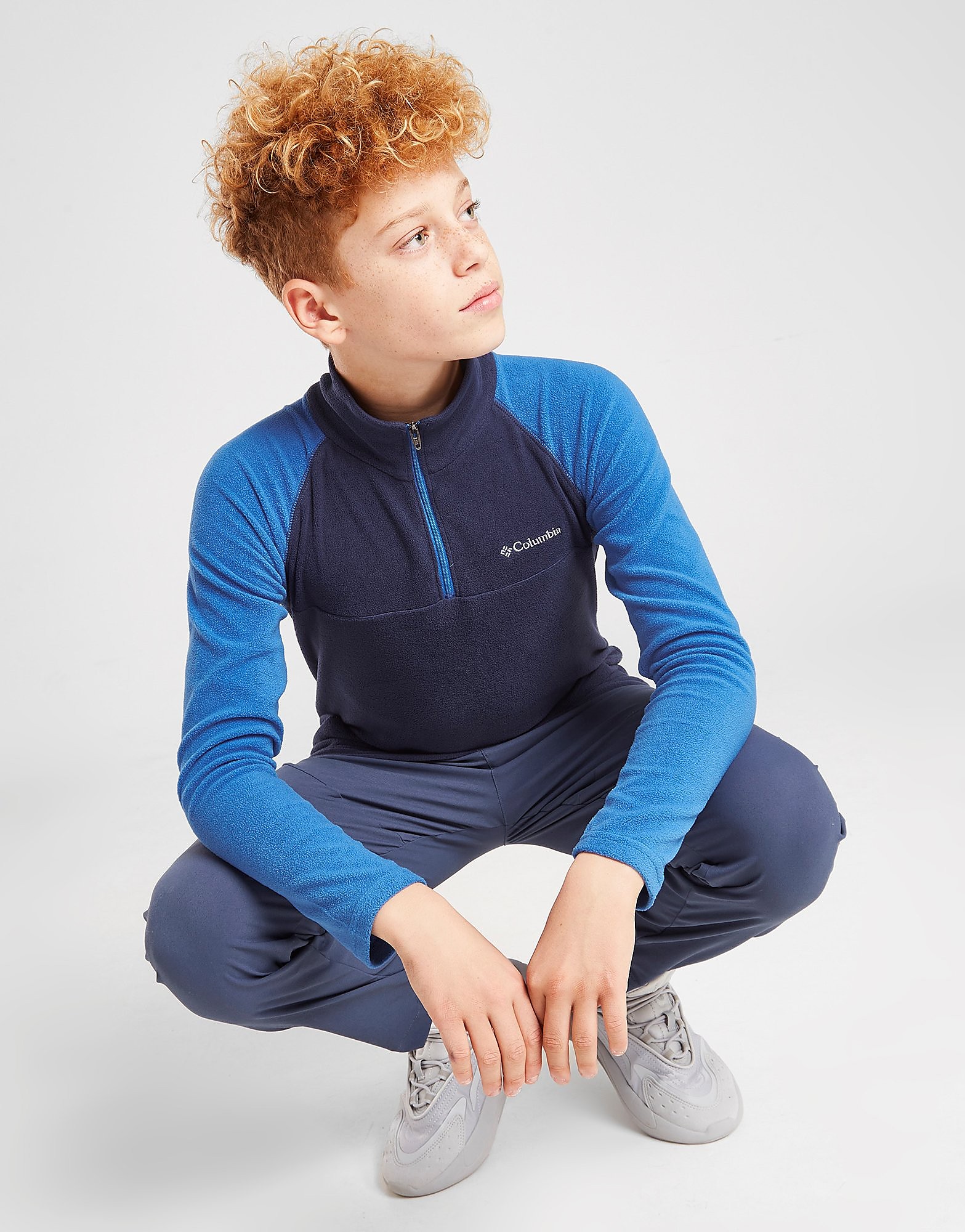 

Columbia Glacial 1/2 Zip Fleece Junior - Blue - Kids, Blue