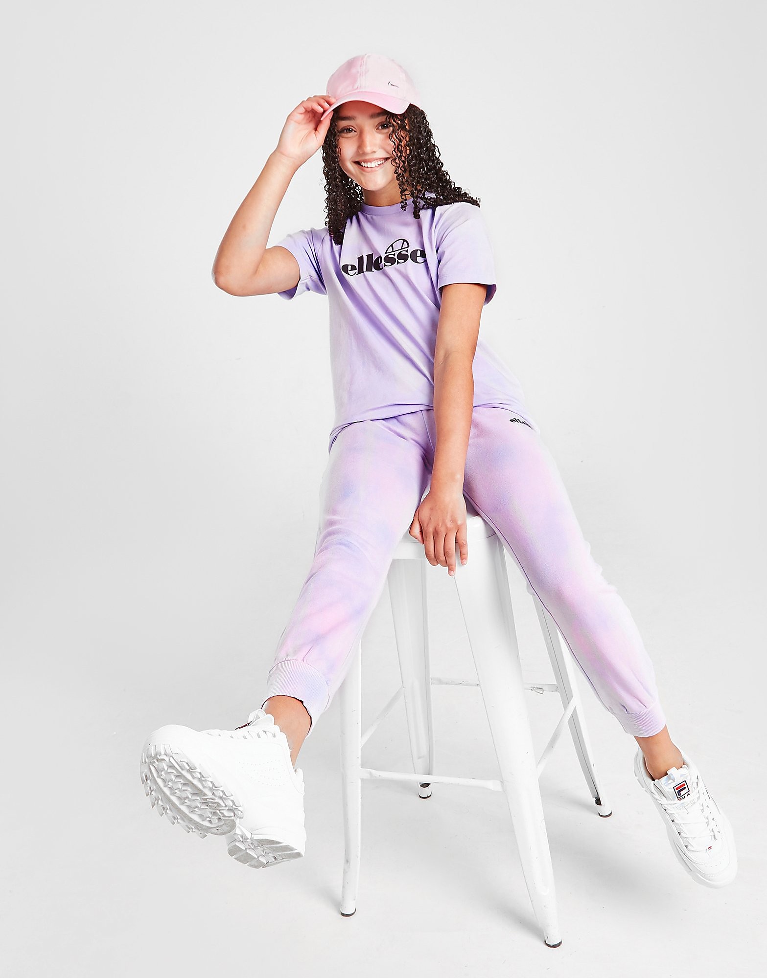 

Ellesse Girls' Lunios Tie Dye Joggers Junior - Pink - Kids, Pink