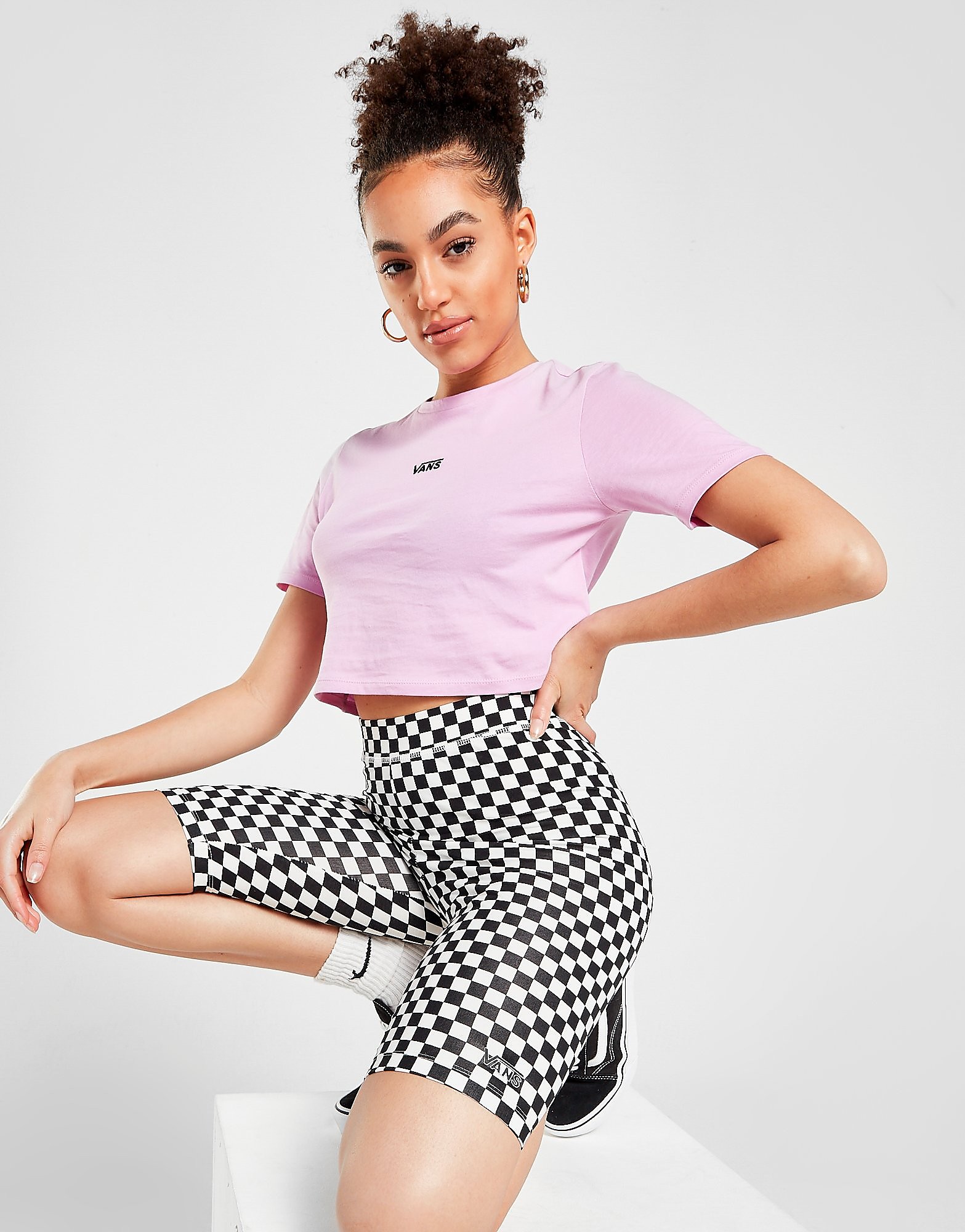 

Vans Flying V Crop T-Shirt - Pink - Womens, Pink