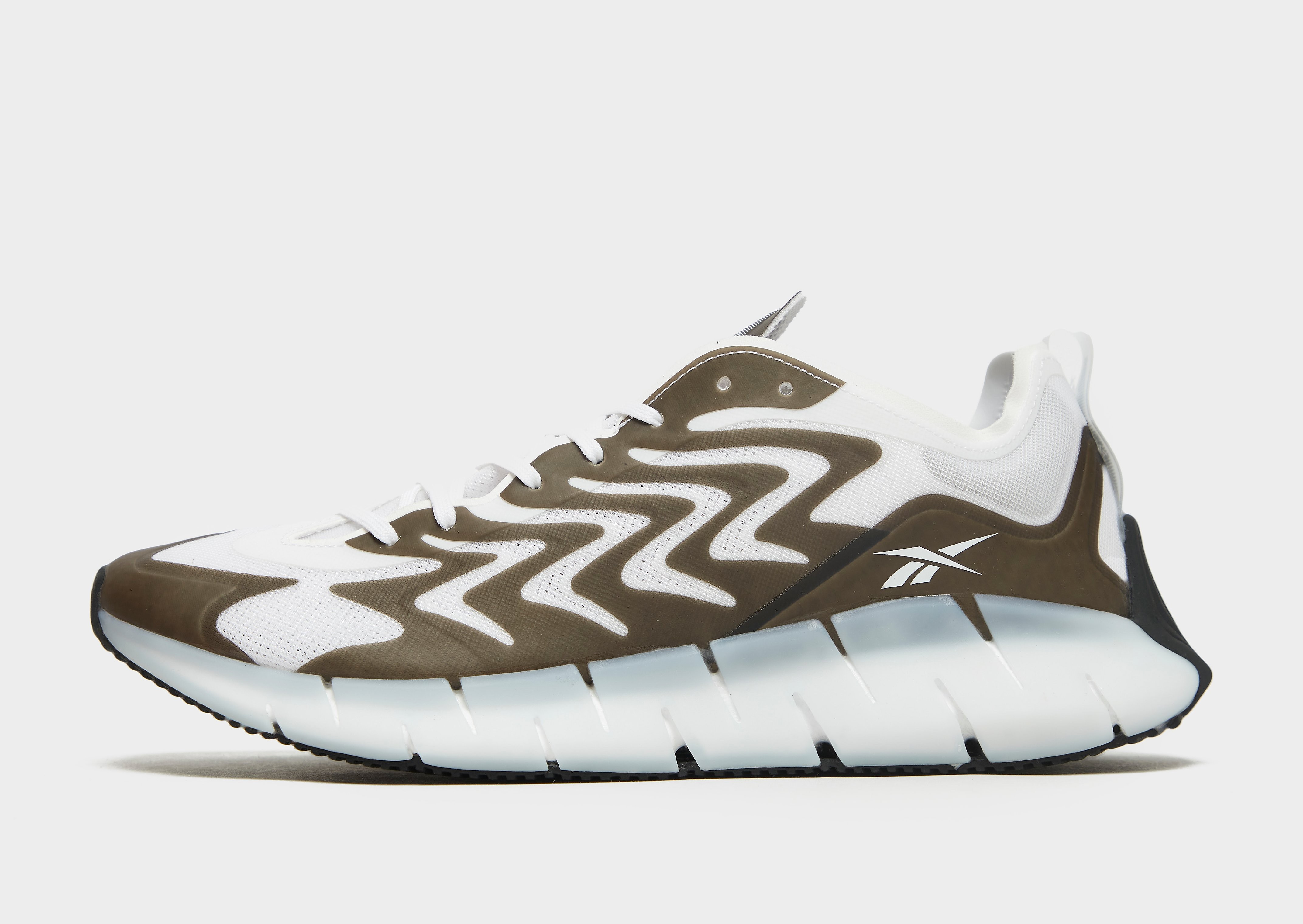 

Reebok Zig Kinetica 2 - Cloud White / Core Black / Cloud White - Mens, Cloud White / Core Black / Cloud White