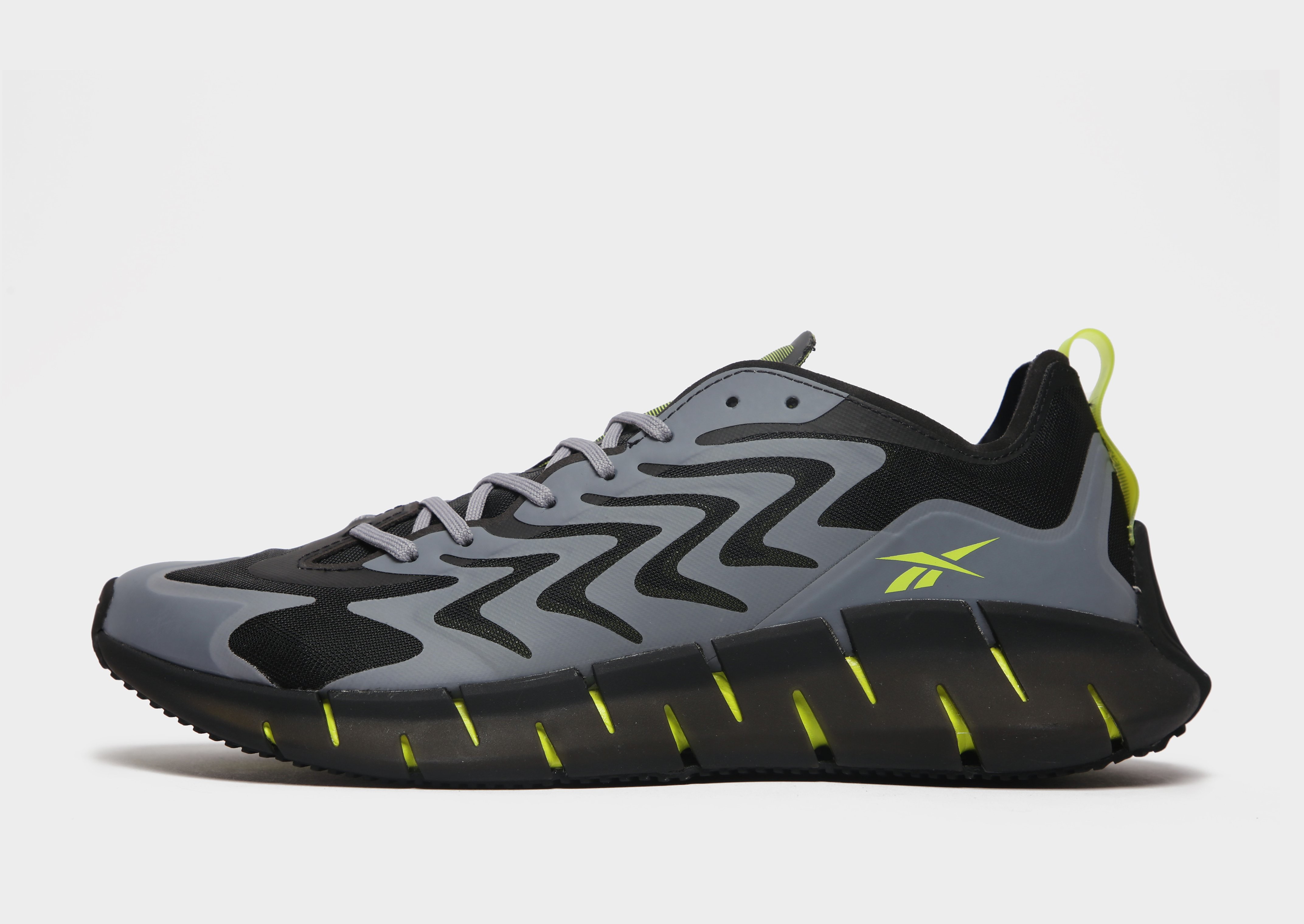

Reebok Zig Kinetica 2 - Pure Grey 5 / Core Black / Acid Yellow - Womens, Pure Grey 5 / Core Black / Acid Yellow