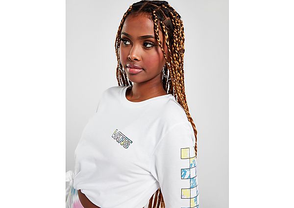 Vans T-Shirt à Manches Longues Tie Dye Vibe Femme