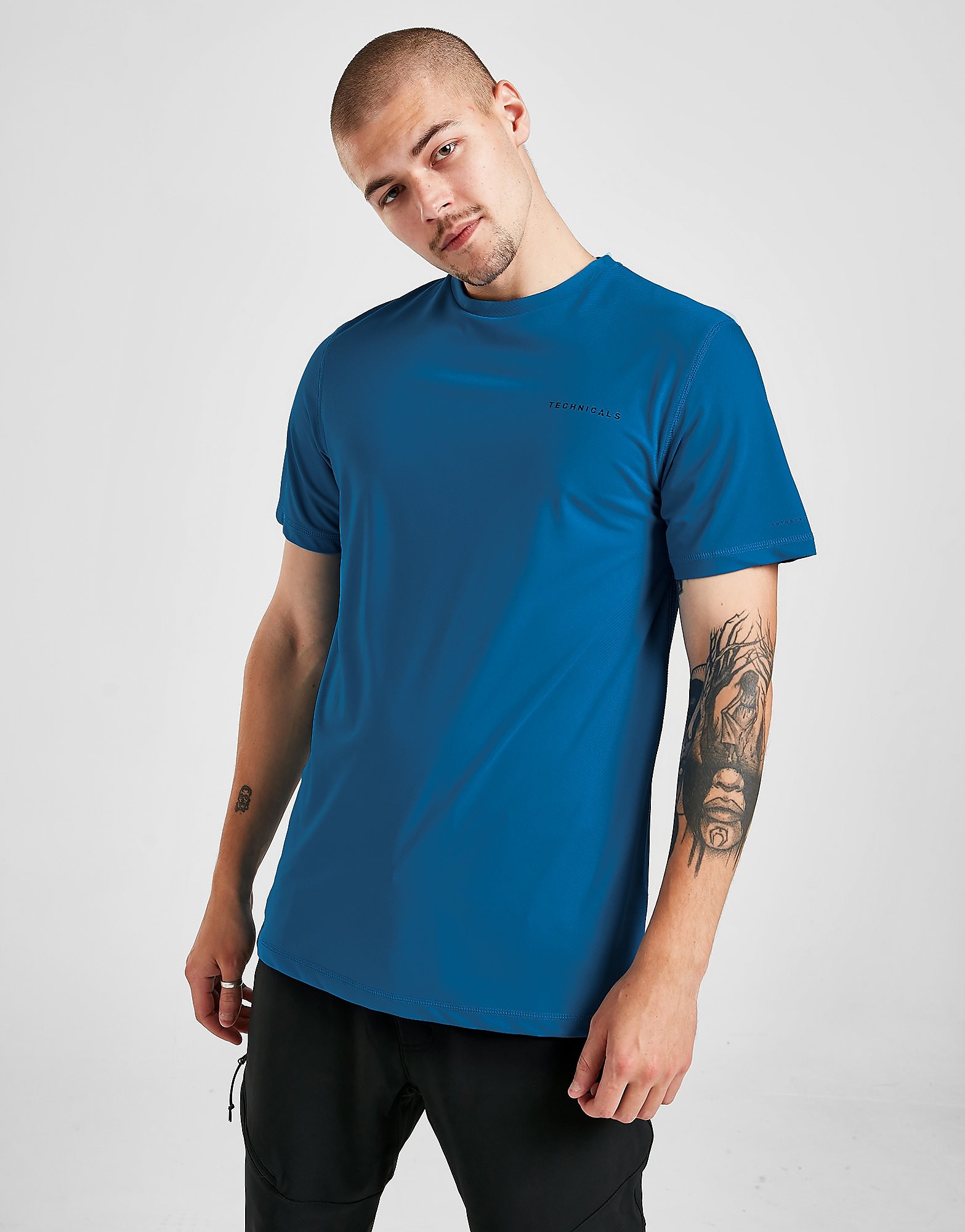 

Technicals Core T-Shirt - Blue - Mens, Blue