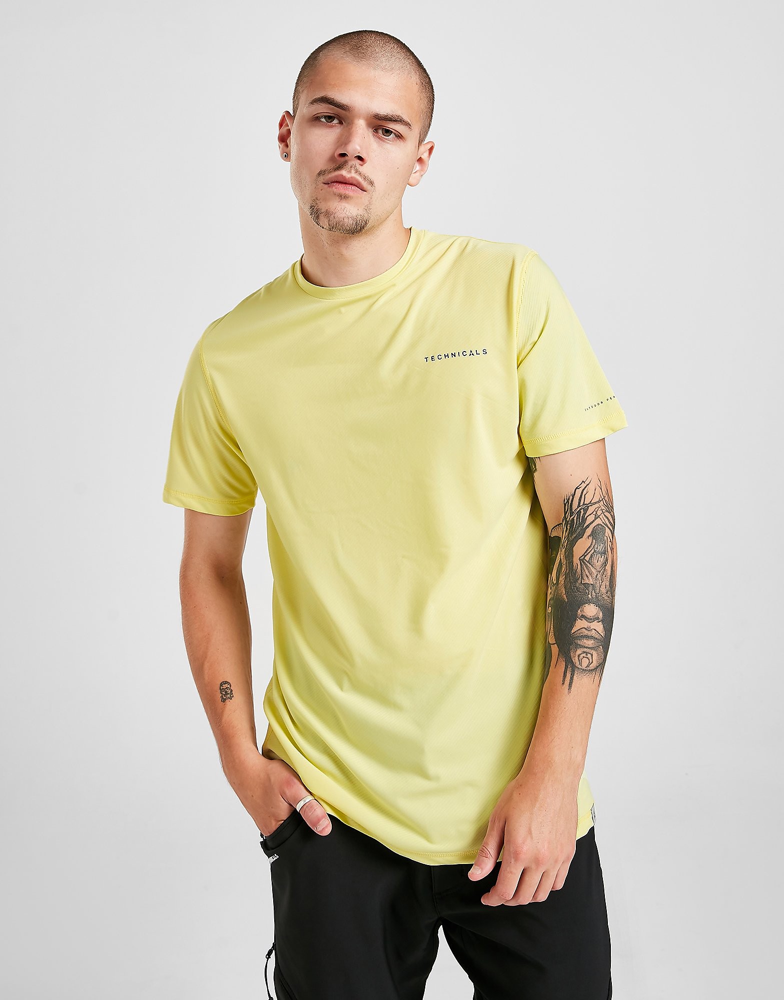 

Technicals Core T-Shirt - Yello - Mens, Yello