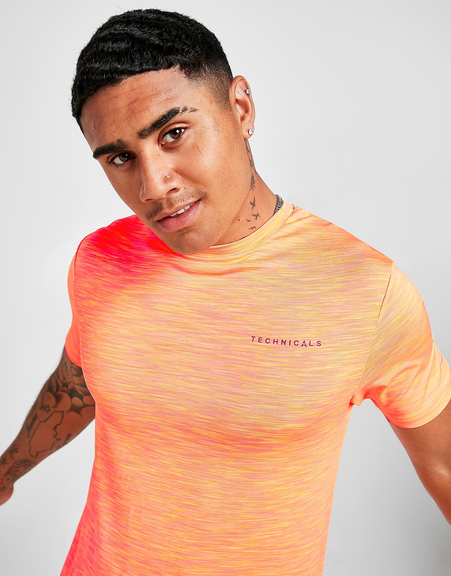 

Technicals Yarrow T-Shirt - Orange - Mens, Orange