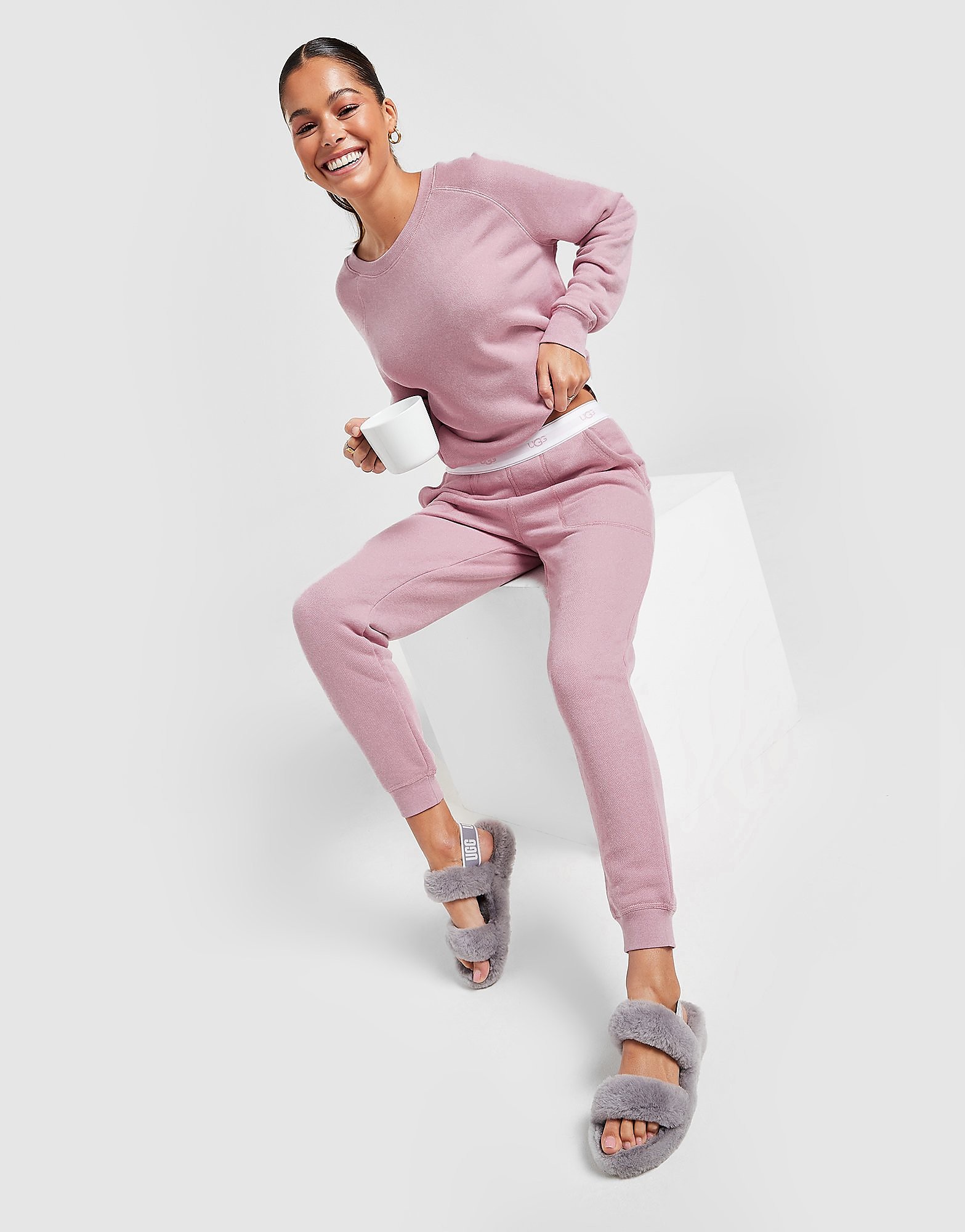 

UGG Logo Tape Joggers - Pink - Womens, Pink