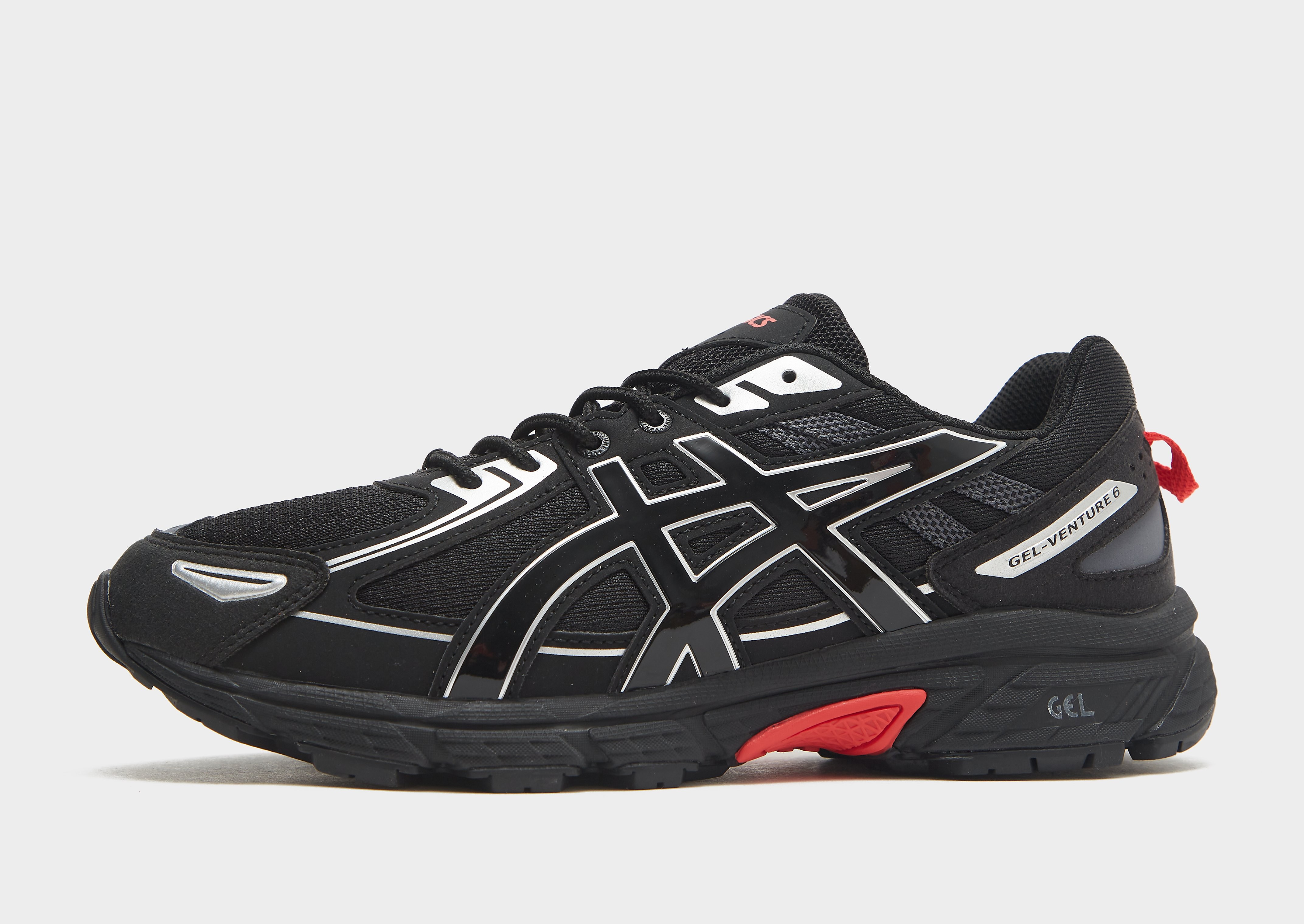 

Asics Gel-Venture 6 - Black/Silver - Mens, Black/Silver