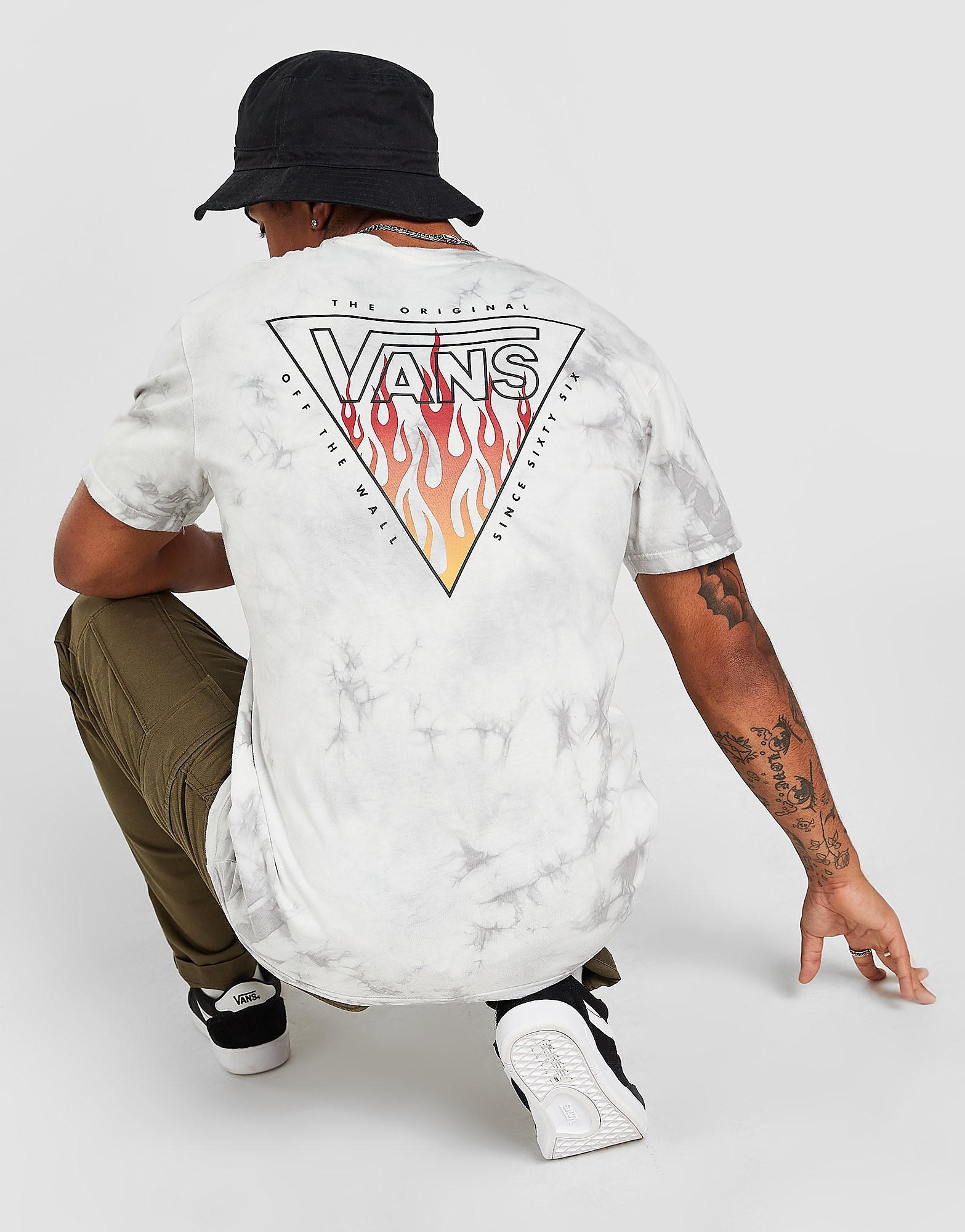

Vans Tie Dye Short Sleeve T-Shirt - Only at JD - Grey - Mens, Grey