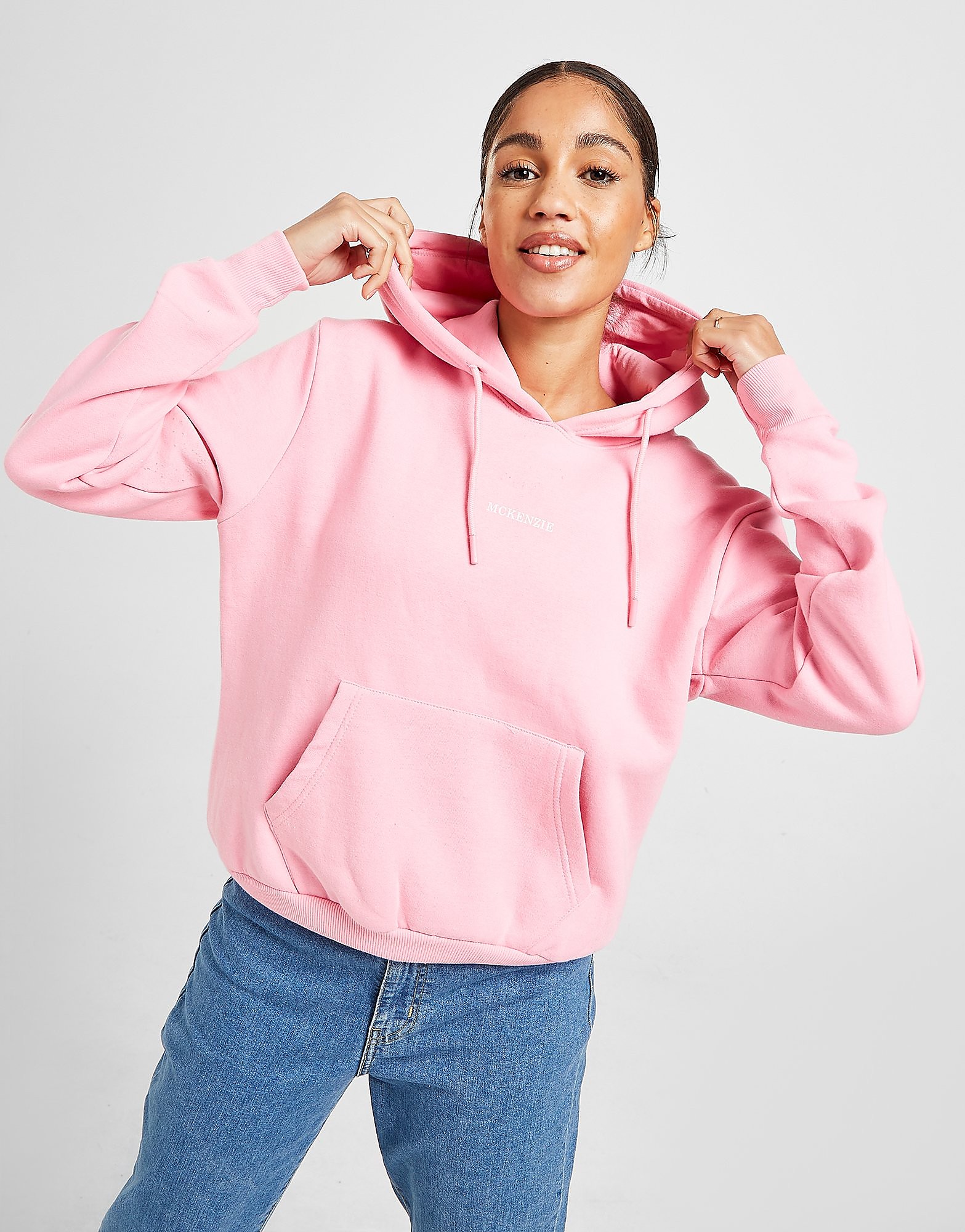 

McKenzie Core Overhead Hoodie - Only at JD - Pink - Womens, Pink