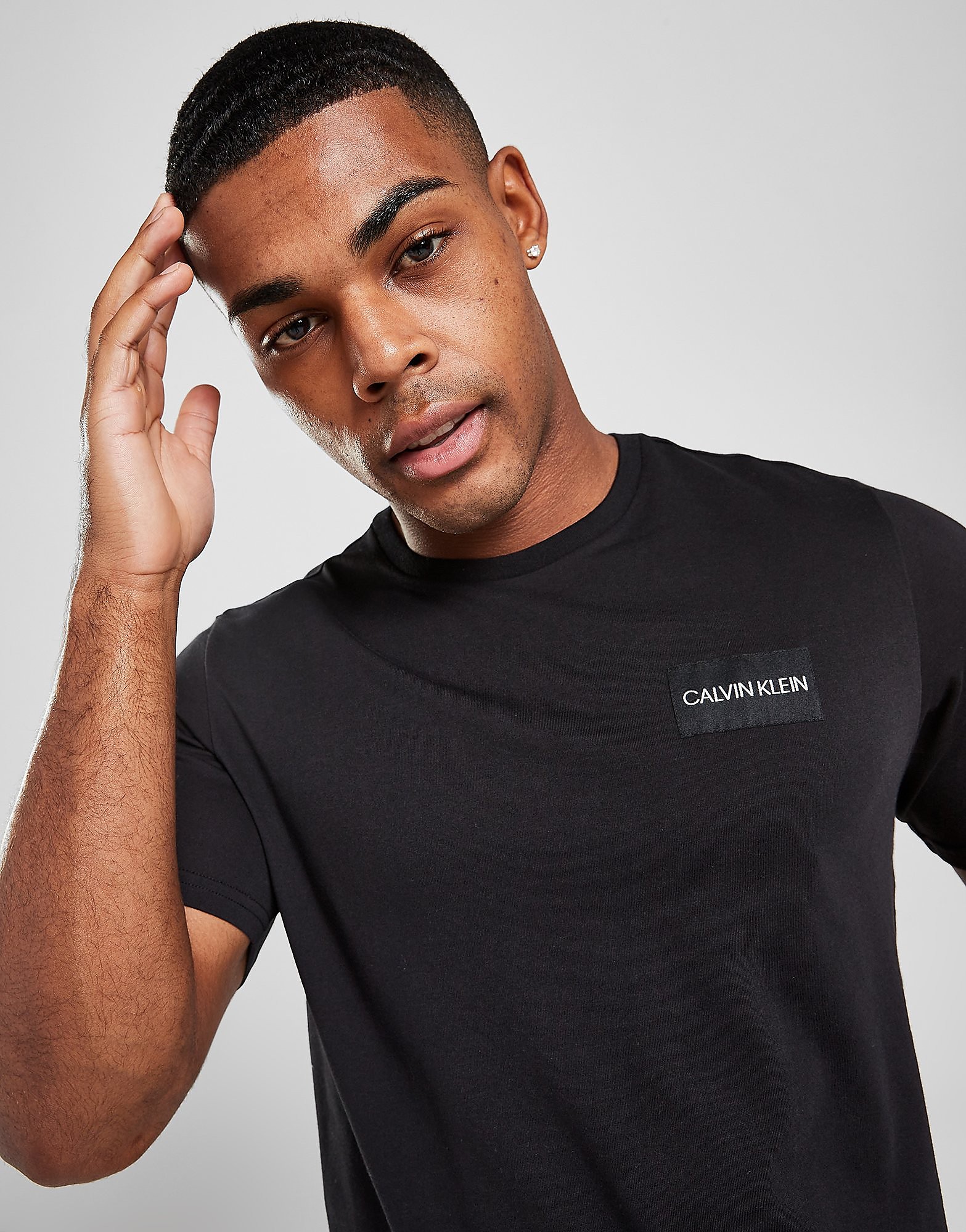 

Calvin Klein Patch T-Shirt - Only at JD - Black - Mens, Black