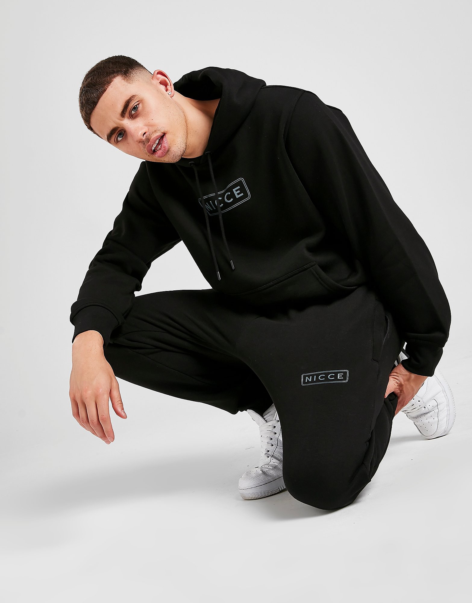 

Nicce Plinth Joggers - Black - Mens, Black