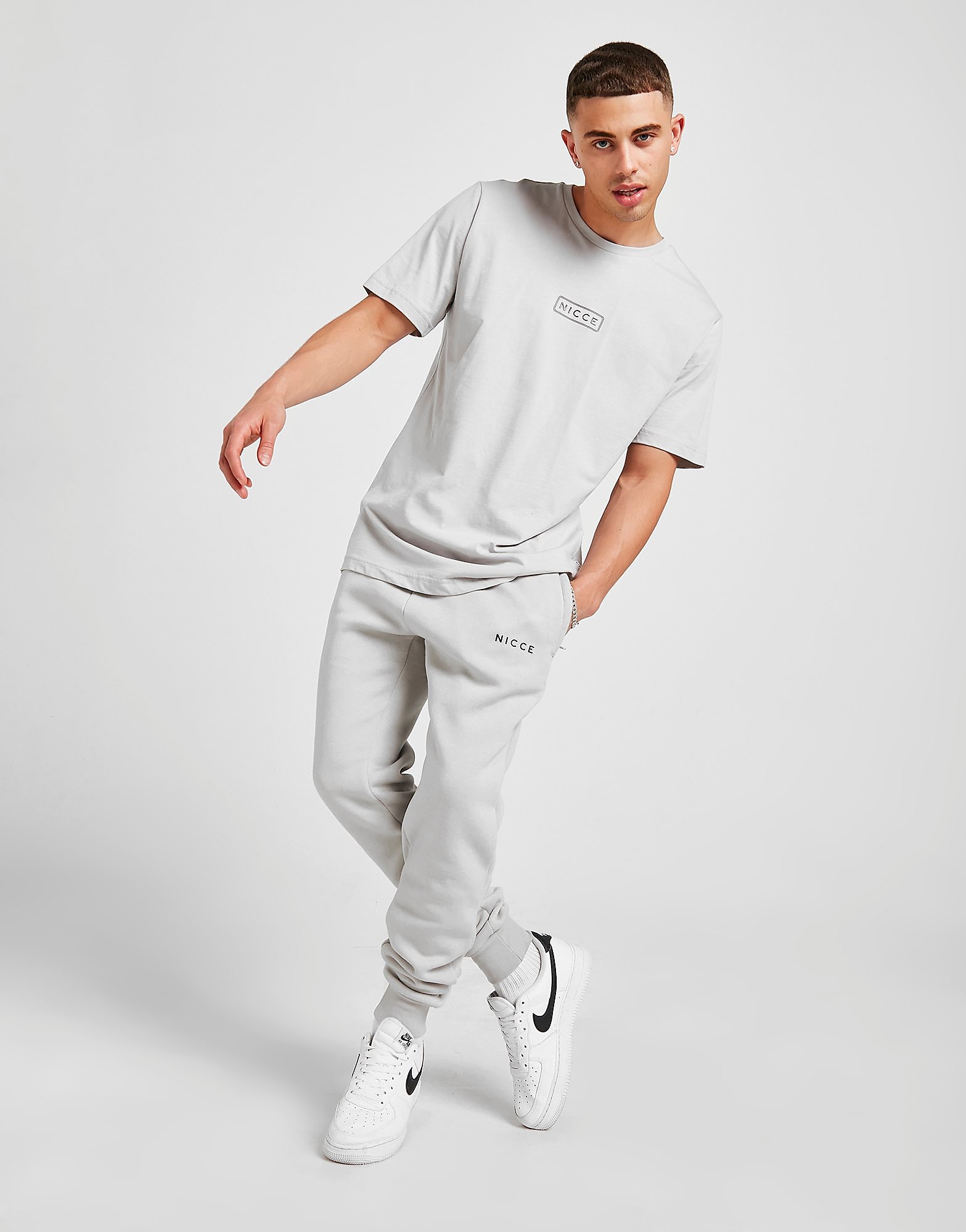 

Nicce Original Logo Joggers - Grey - Mens, Grey