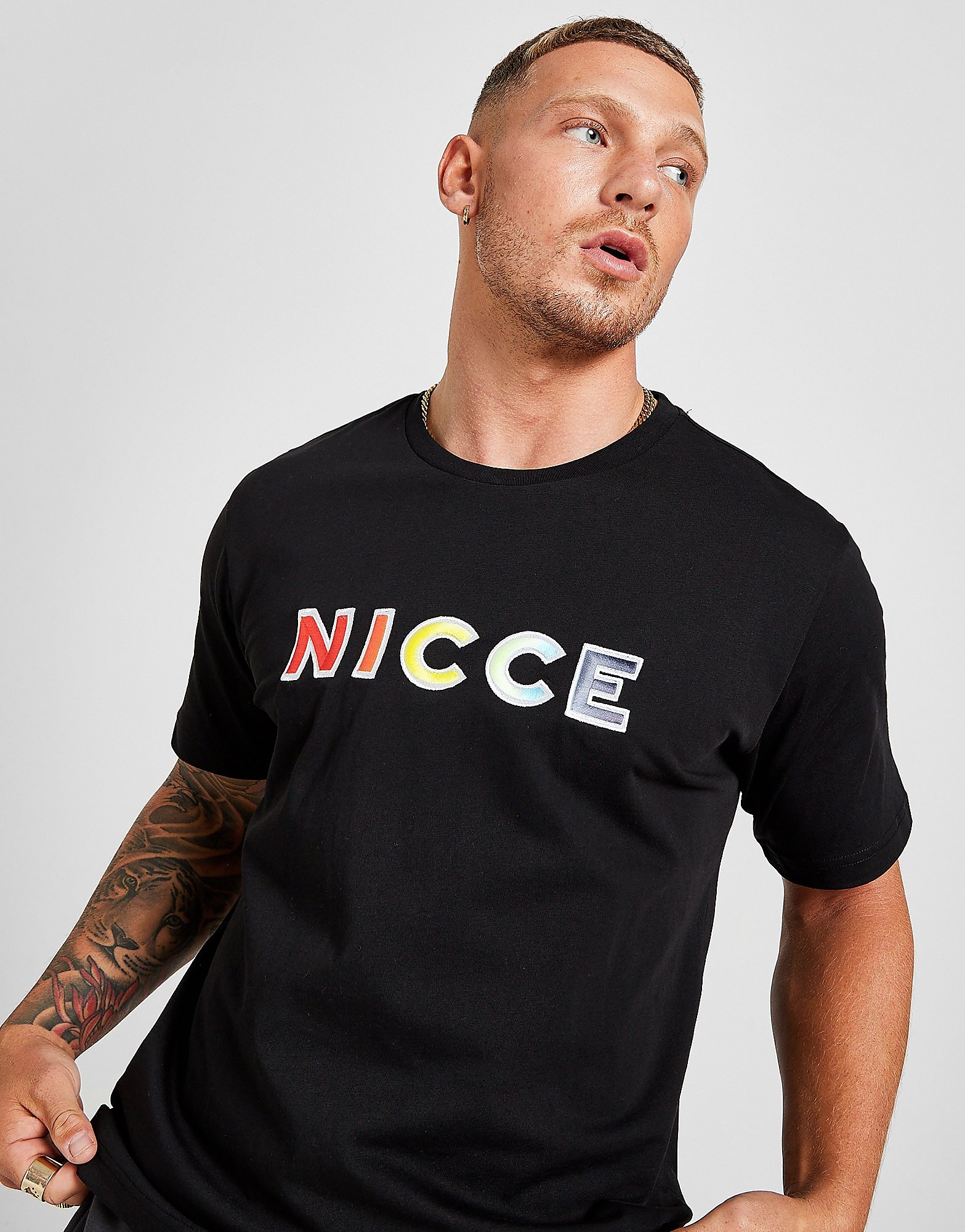 

Nicce Dent T-Shirt - Only at JD - Black - Mens, Black