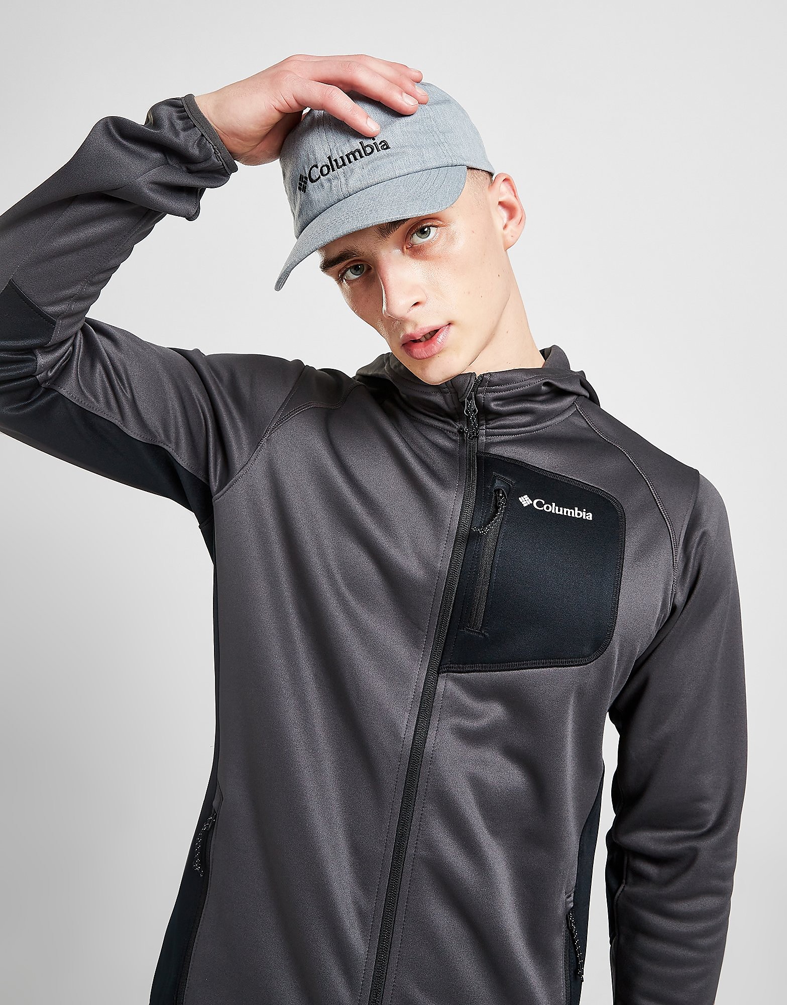 

Columbia Full Zip Jackson Creek Hoodie - Only at JD - Grey - Mens, Grey