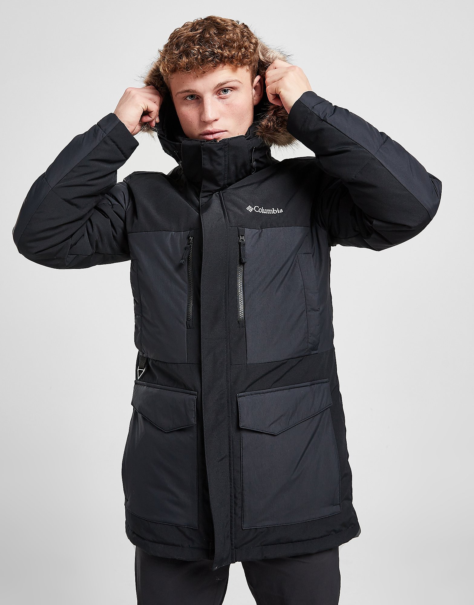 

Columbia Marquam Parka Jacket - Black - Mens, Black