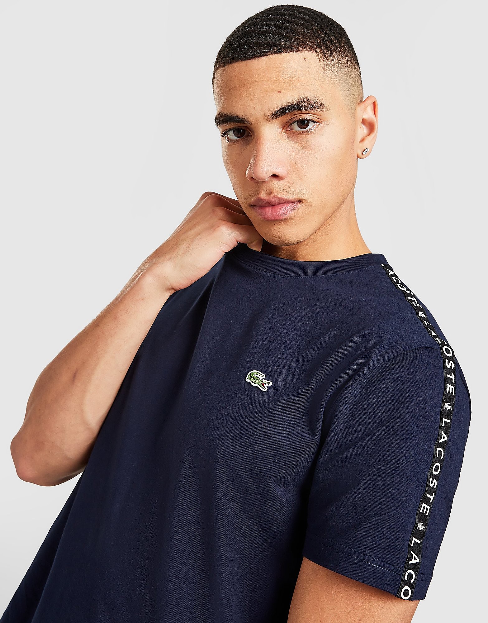 

Lacoste Tape T-Shirt - Only at JD - Blue - Mens, Blue